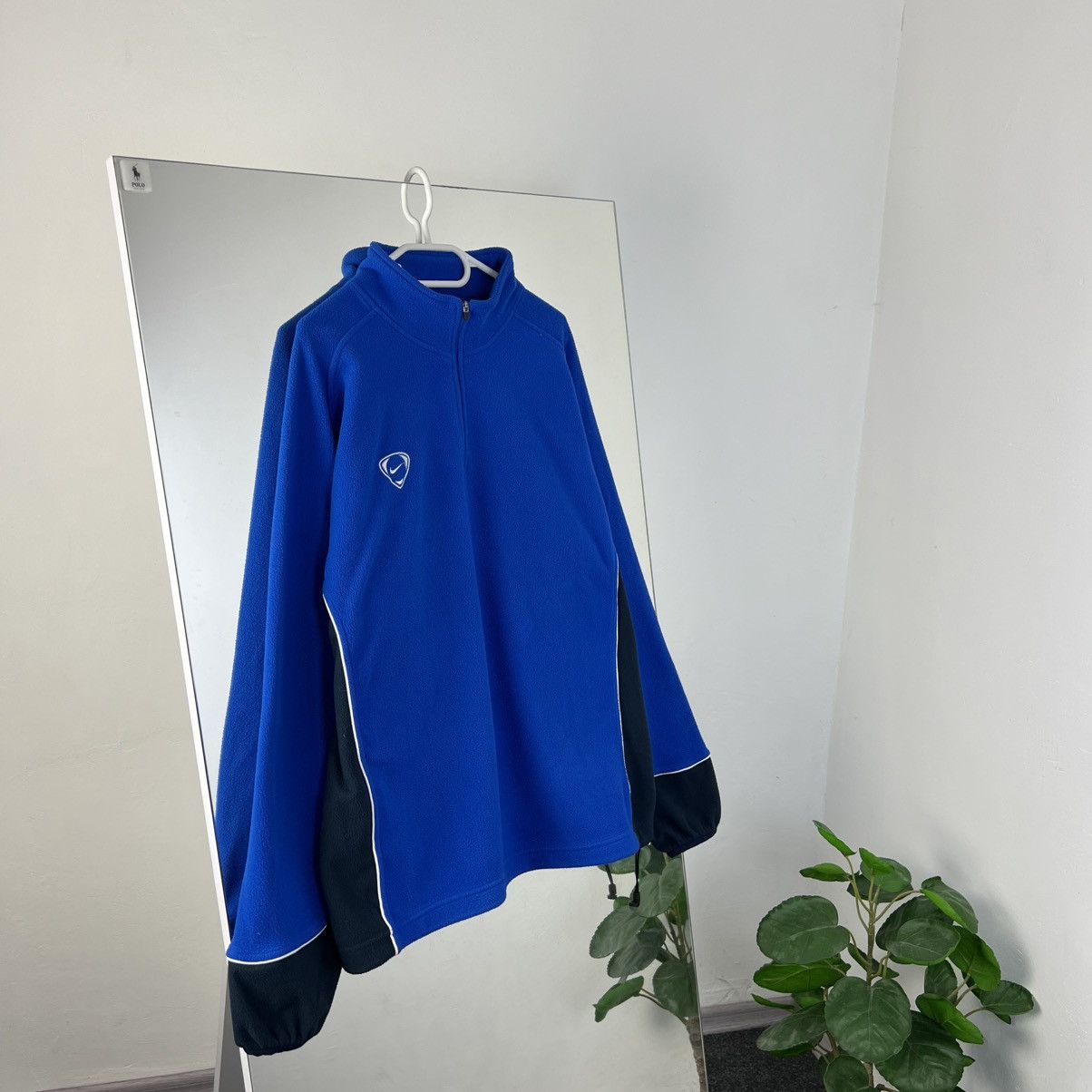 Vintage Vintage Y2K Nike 1/4 Zip Up Fleece Sweatshirt 90s Style Size US XL / EU 56 / 4 - 1 Thumbnail