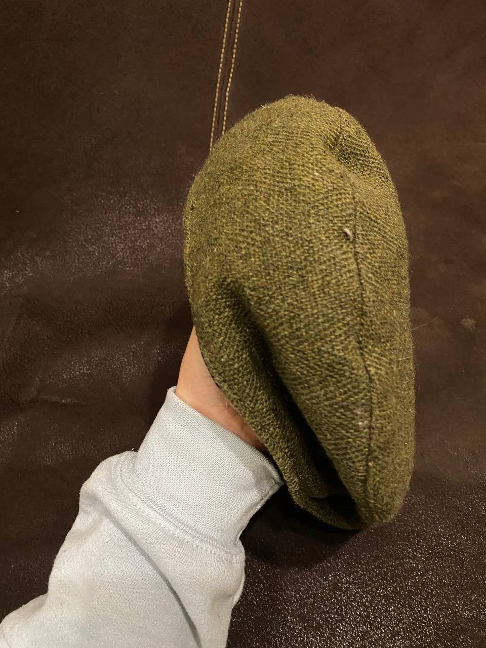 Hoggs of Fife Hoggs of Fife Cotton Cap Flat Hat Distressed fibres morven Size ONE SIZE - 3 Thumbnail