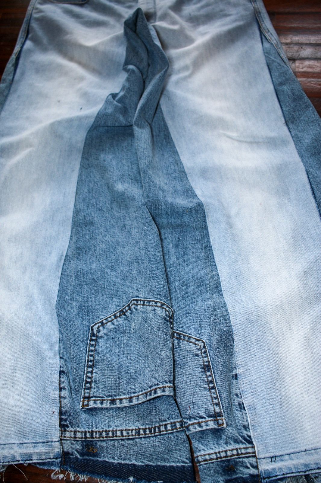 Vintage Custom Jeans Size US 43 - 3 Thumbnail
