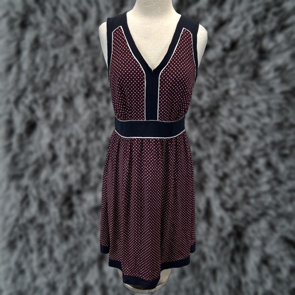Coldwater Creek Coldwata r Creek Fit N Flare Dress Sz 10 Women’s Sleeveless Knee Length Flowy Size L / US 10 / IT 46 - 1 Thumbnail