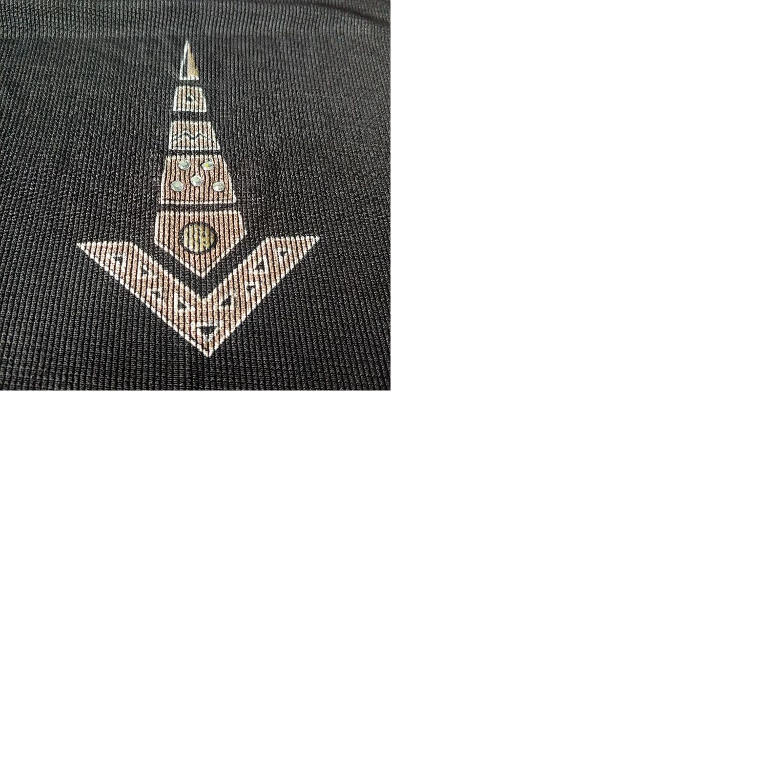 Vintage Defi Paris Shirt Large Long Sleeve Geometric Regency France Rhinestones Dakota Size L / US 10 / IT 46 - 9 Thumbnail