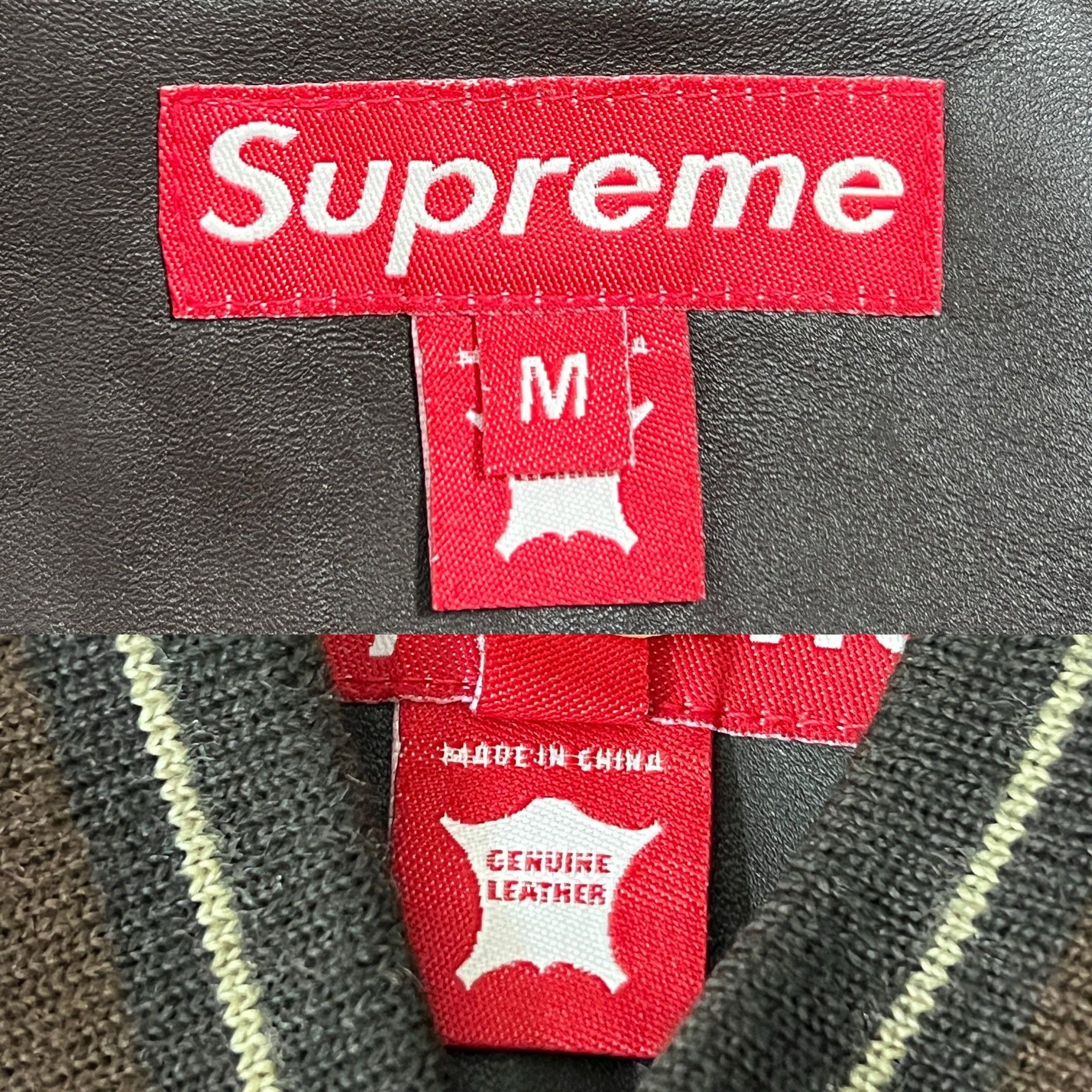 Supreme Supreme AW05 Wing Foot Leather Varsity Jacket Brown Size US M / EU 48-50 / 2 - 7 Thumbnail