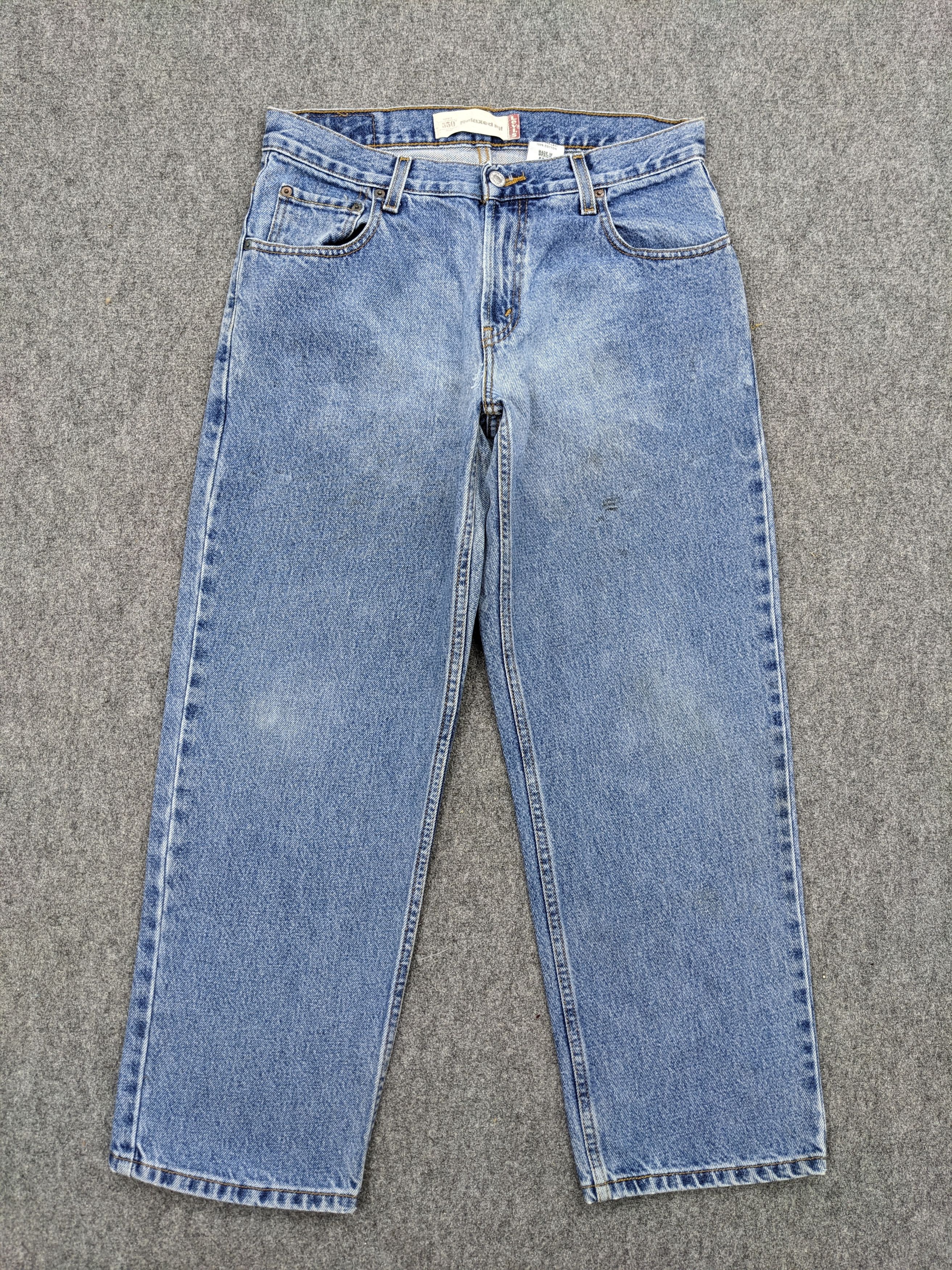 Levi's Vintage Levis 550 Faded Blue Jeans DJ0026Z Size US 30 / EU 46 - 1 Thumbnail