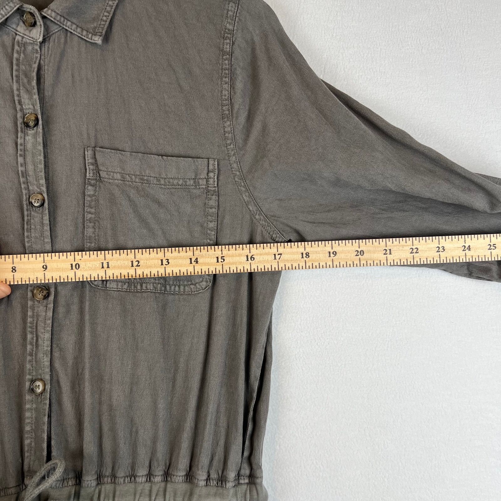 Faherty Faherty Arlie Day Jumpsuit Womens Small Surplus Green Size 27" / US 4 / IT 40 - 5 Thumbnail