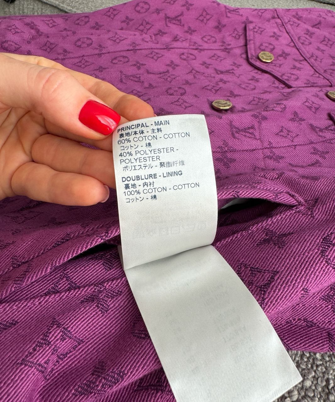 Louis Vuitton LOUIS VUITTON Monogram Denim Trucker Jacket RARE Size US S / EU 44-46 / 1 - 14 Thumbnail