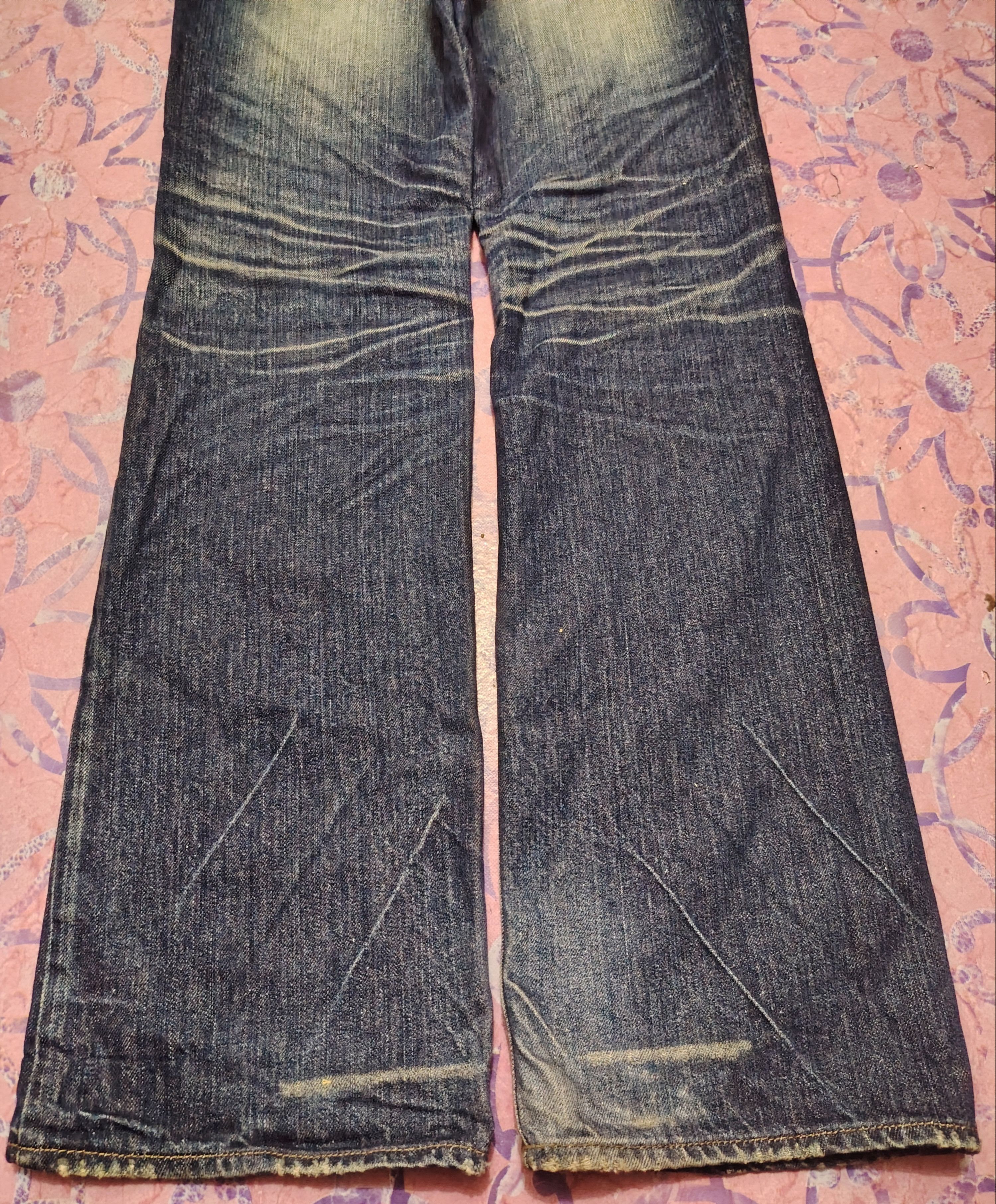 If Six Was Nine Japanese Chocoholic Flared Jeans Distressed Jeans Size US 32 / EU 48 - 15 Thumbnail