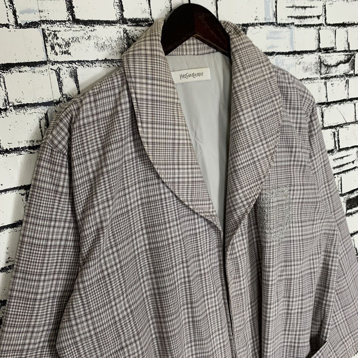 Yves Saint Laurent Vintage Yves Saint Lauren Robe Coat Size M / US 6-8 / IT 42-44 - 4 Thumbnail