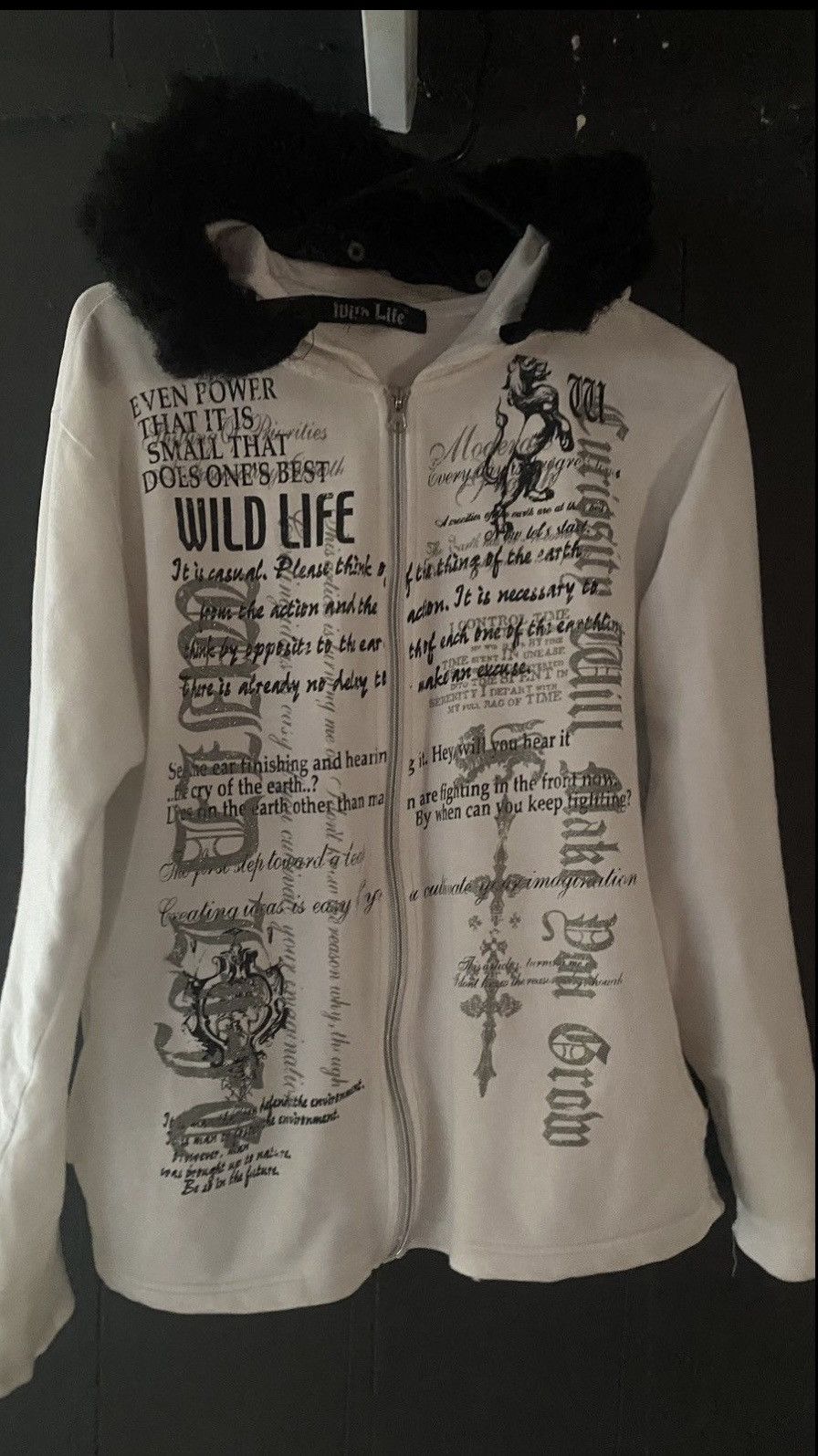 If Six Was Nine × Japanese Brand Wild Life fur zip up Size US S / EU 44-46 / 1 - 1 Thumbnail