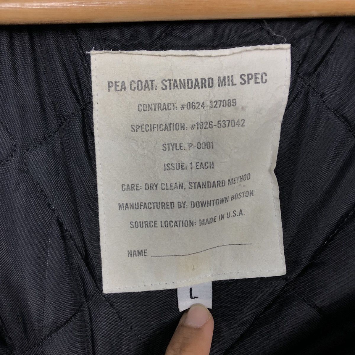 Japanese Brand 📌Vintage Wool Peacoat Usa Double Breast Issey Miyake Size US L / EU 52-54 / 3 - 19 Thumbnail