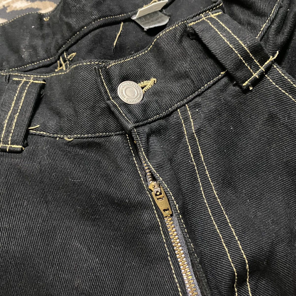Japanese Brand DIRT LOW Denim Baggy Jeans Size US 32 / EU 48 - 21 Thumbnail