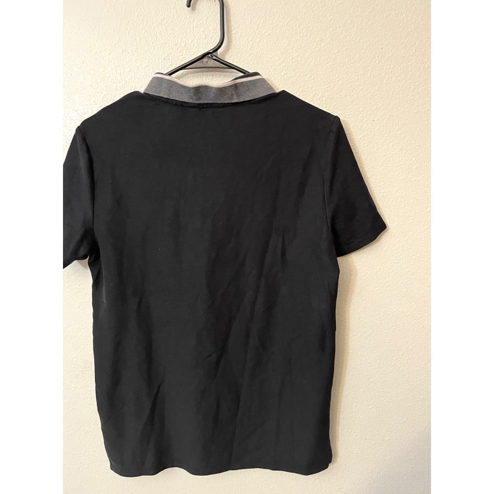 Calvin Klein Calvin Klein Polo Shirt Men Black 1/4 Zip Collared Short Sleeve Size S/Small Logo Zipper Regular Fit Top Size US S / EU 44-46 / 1 - 3 Thumbnail