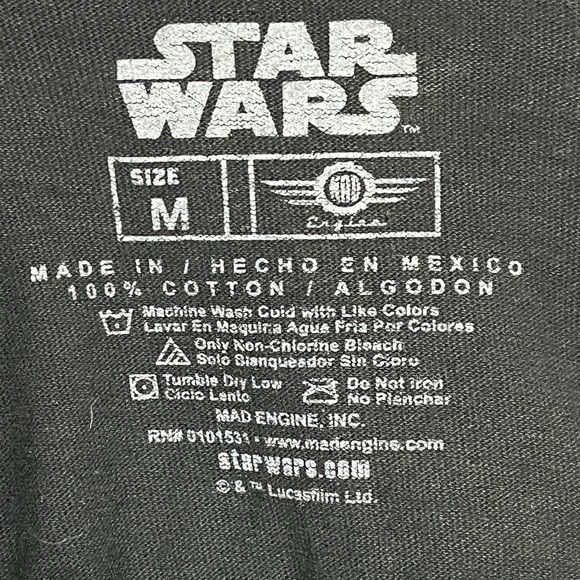 Star Wars Star Wars Kylo Ren Graphic T-Shirt - Black - Size M Size US M / EU 48-50 / 2 - 7 Thumbnail