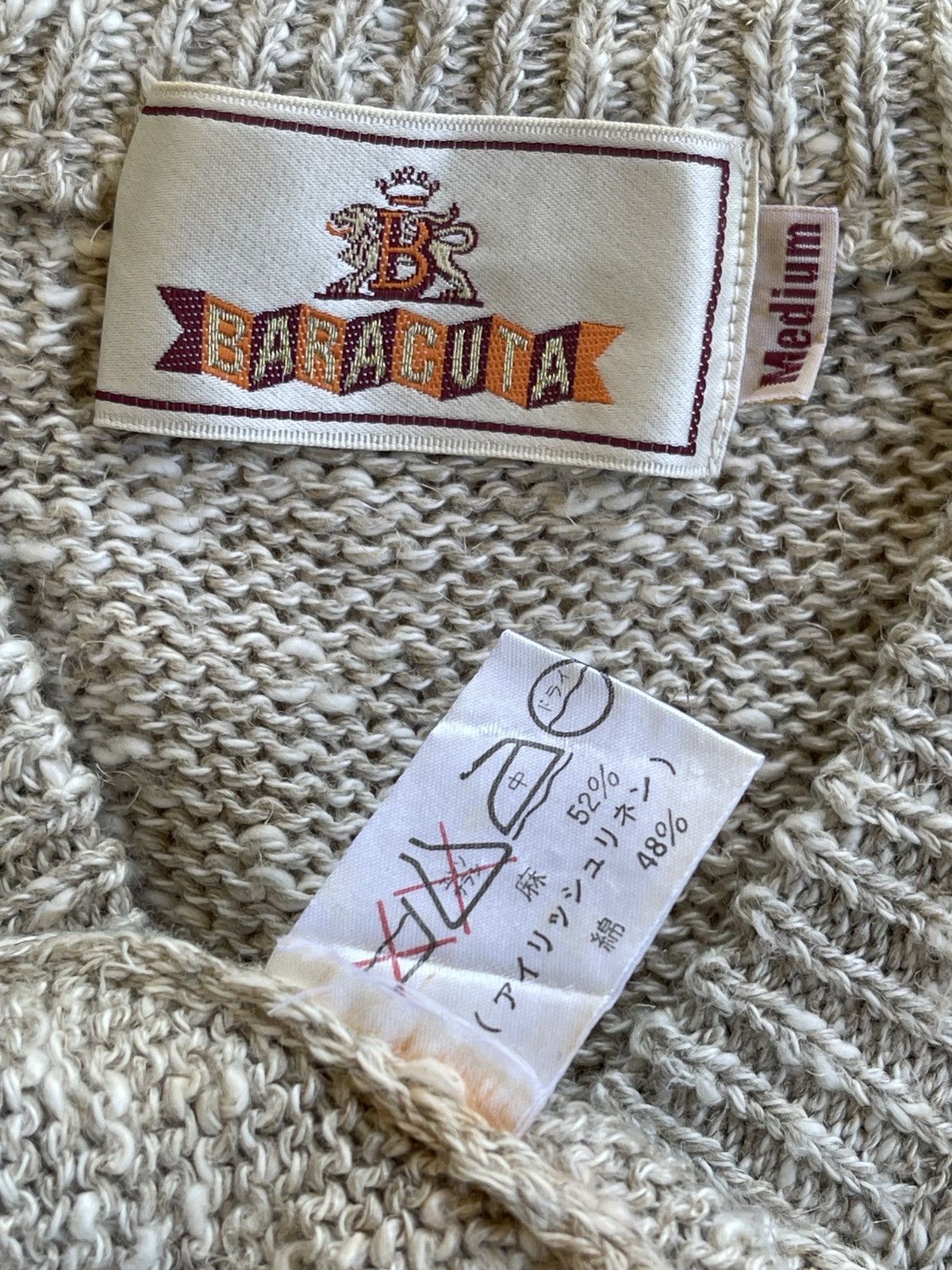 Baracuta Vintage Baracuta V-Neck Knit Sleeveless Jumper Size US M / EU 48-50 / 2 - 6 Thumbnail