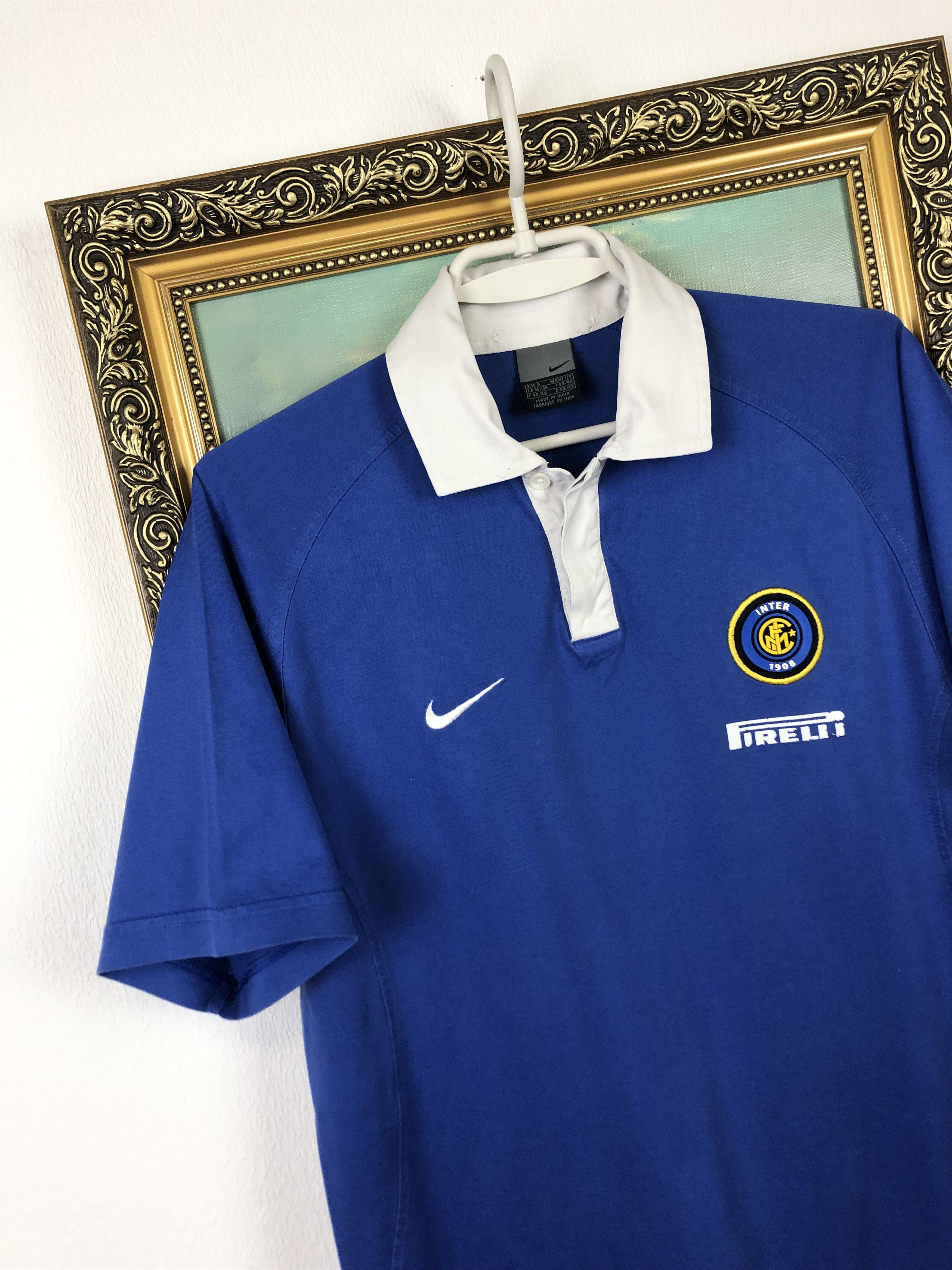 Nike Vintage Internazionale Inter Football Shirt Jersey Rare Size US S / EU 44-46 / 1 - 3 Thumbnail