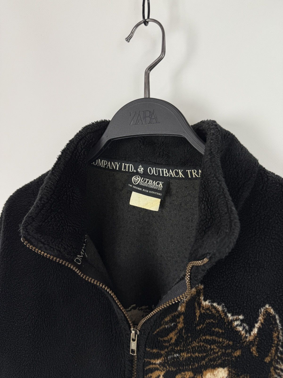 Vintage 1990s Vintage Outback Horses Graphic Western Animal Fleece Size US M / EU 48-50 / 2 - 3 Thumbnail