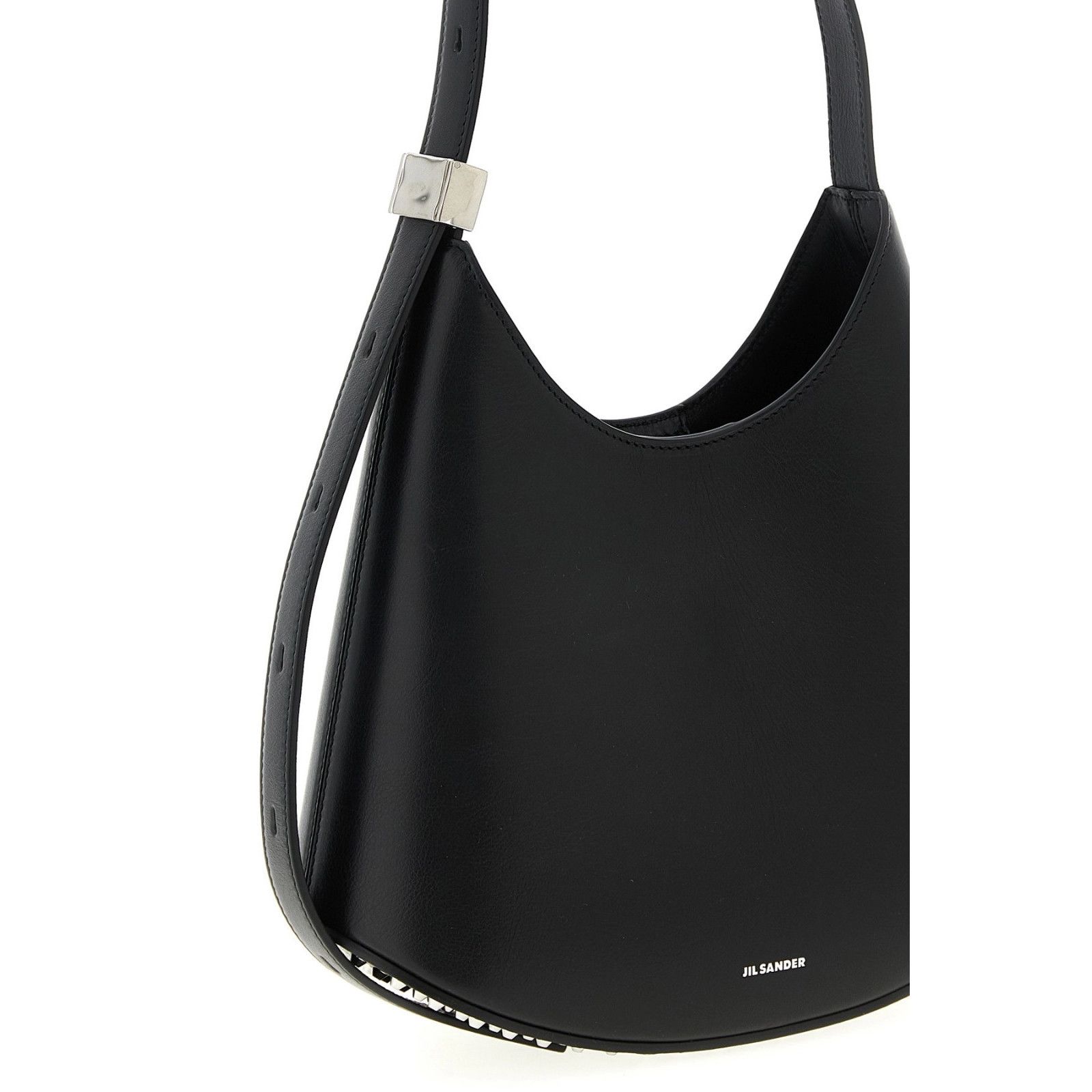 Jil Sander JIL SANDER Black Eldorado Leather Shoulder Bag New & Authent Size ONE SIZE - 3 Thumbnail
