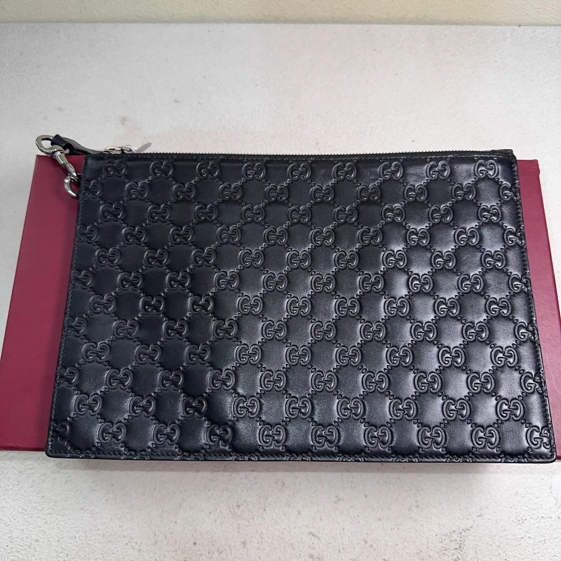 Gucci GUCCI GG Marmont bi-fold wallet black soft leather Size ONE SIZE - 2 Thumbnail