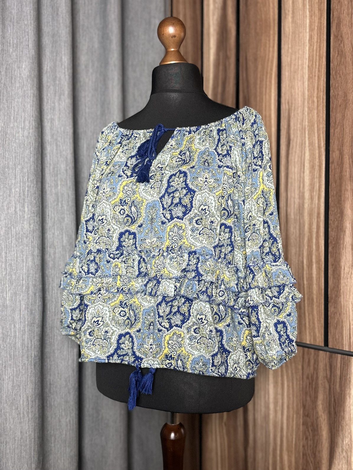 Denim & Supply Ralph Lauren Denim & Supply Ralph Lauren Viscose Blouse Shirt Tunic XS Size XS / US 0-2 / IT 36-38 - 2 Thumbnail