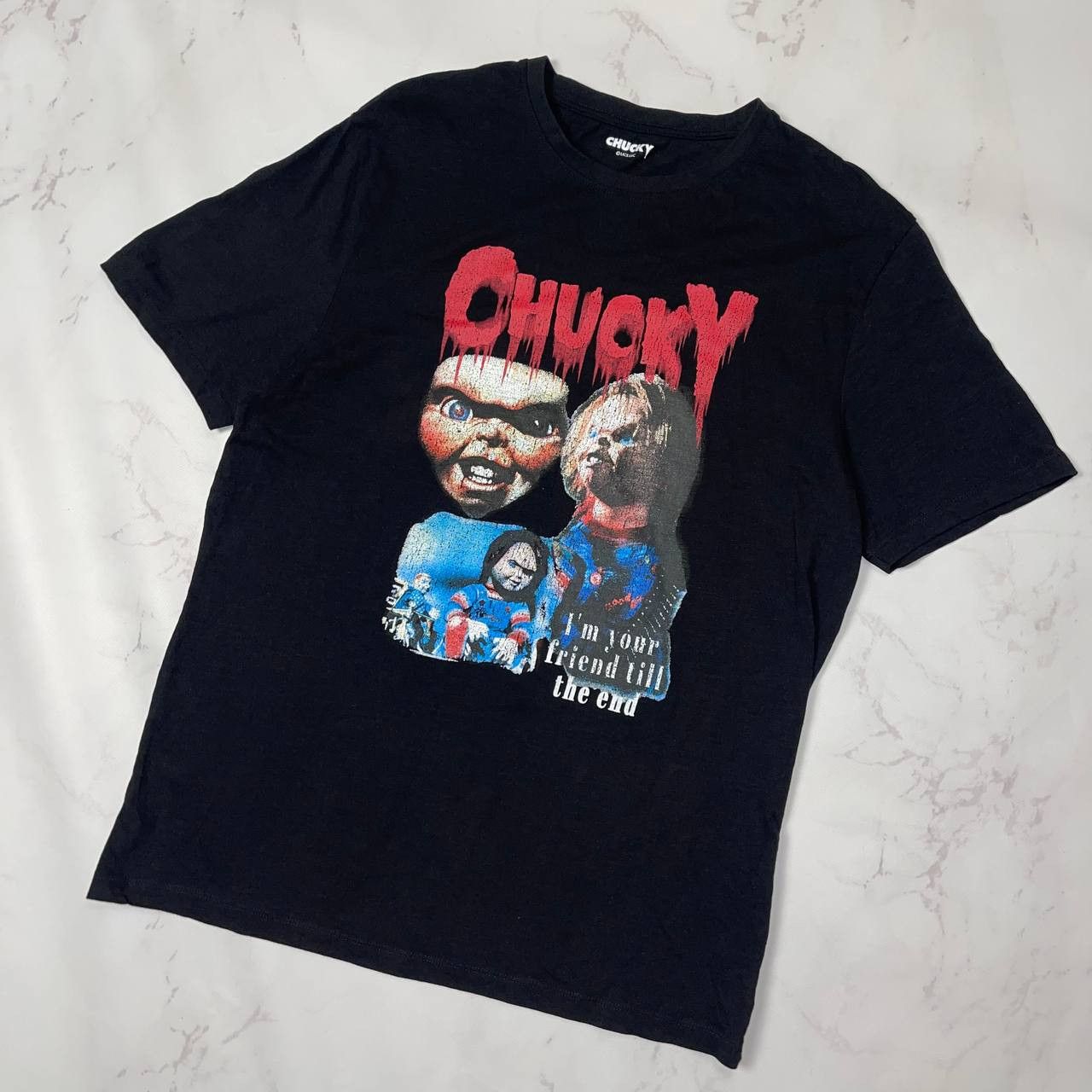Vintage Chucky horror movie t-shirt Vintage Size US L / EU 52-54 / 3 - 2 Thumbnail
