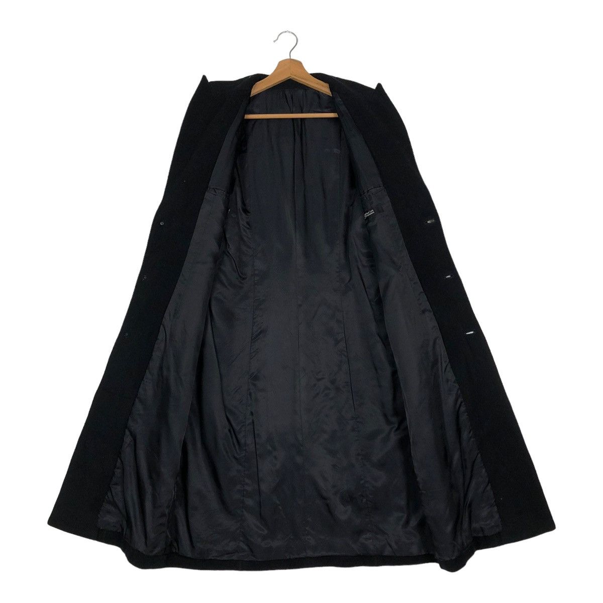 Japanese Brand VINTAGE WOOL LONG JACKET DOUBLE COLLAR 5351 POUR LES HOMMES Size US M / EU 48-50 / 2 - 14 Thumbnail