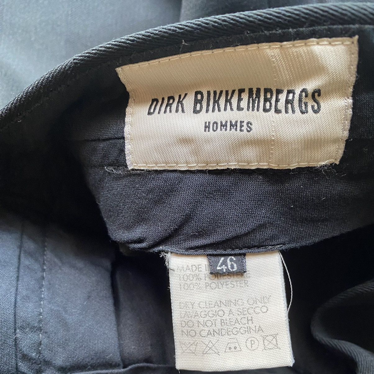 Dirk Bikkembergs Vintage Dirk Bikemberg Black Striped Trousers Size US 30 / EU 46 - 10 Thumbnail