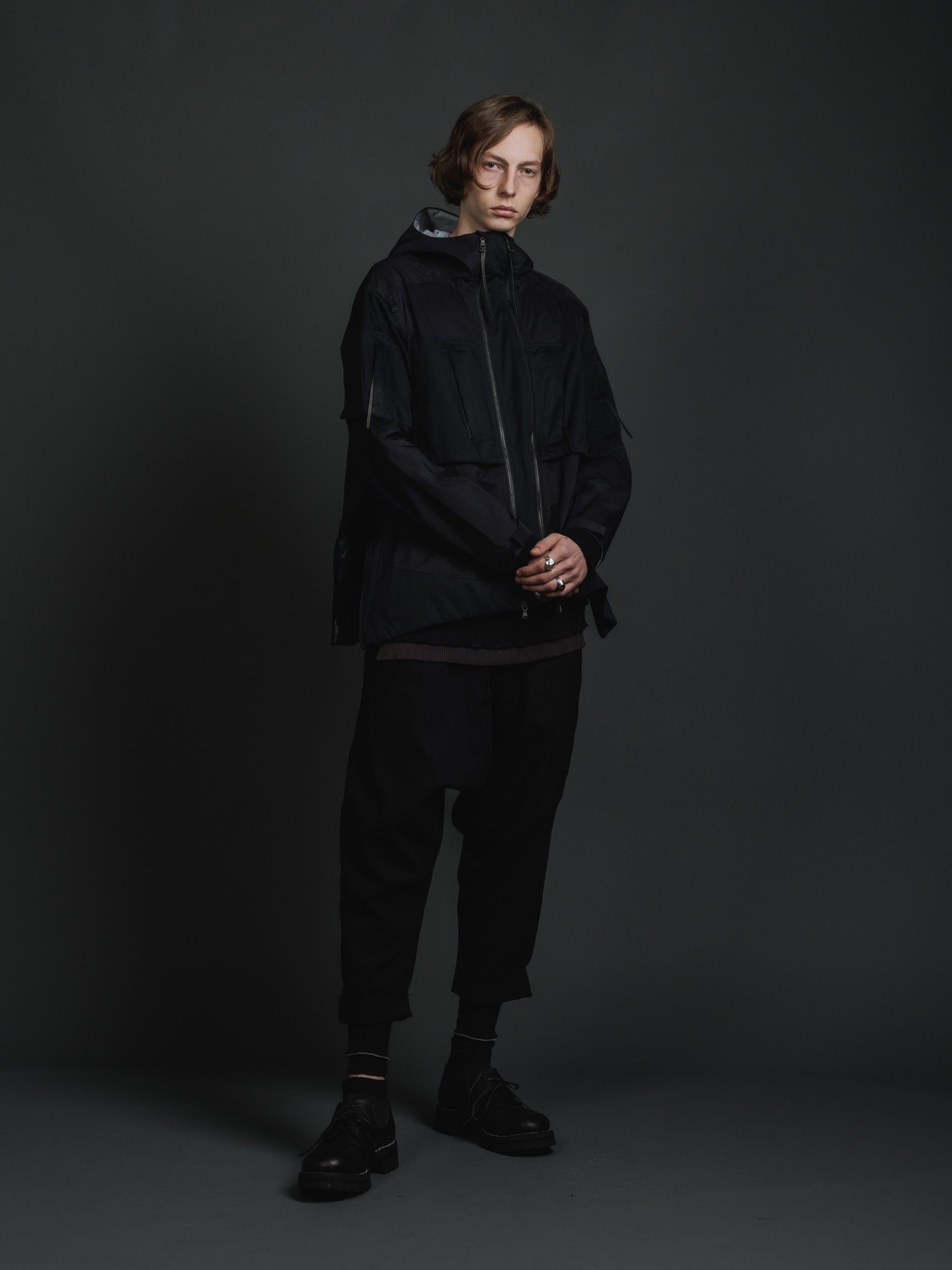 The Viridi-anne Black Water-Repellent Jacket Size US M / EU 48-50 / 2 - 5 Thumbnail