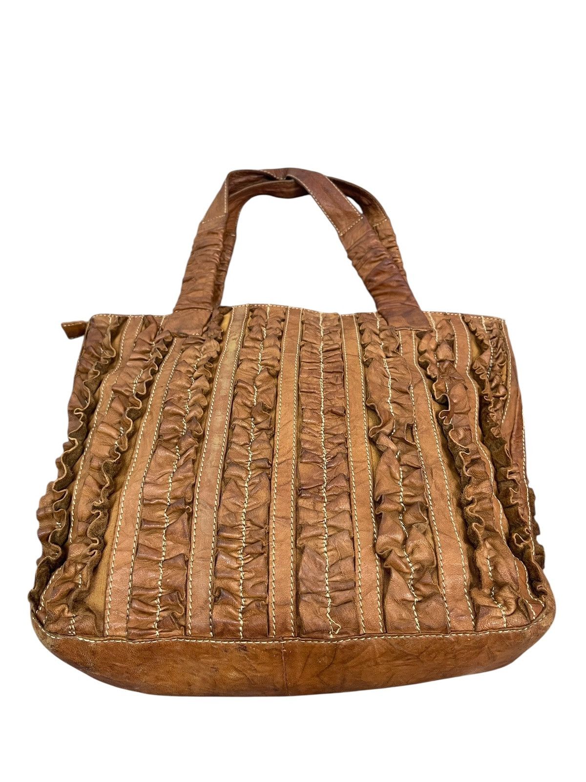 Genuine Leather Full Leather Patina La Pignon Tote Shoulder Bag 7🟩 Size ONE SIZE - 12 Thumbnail