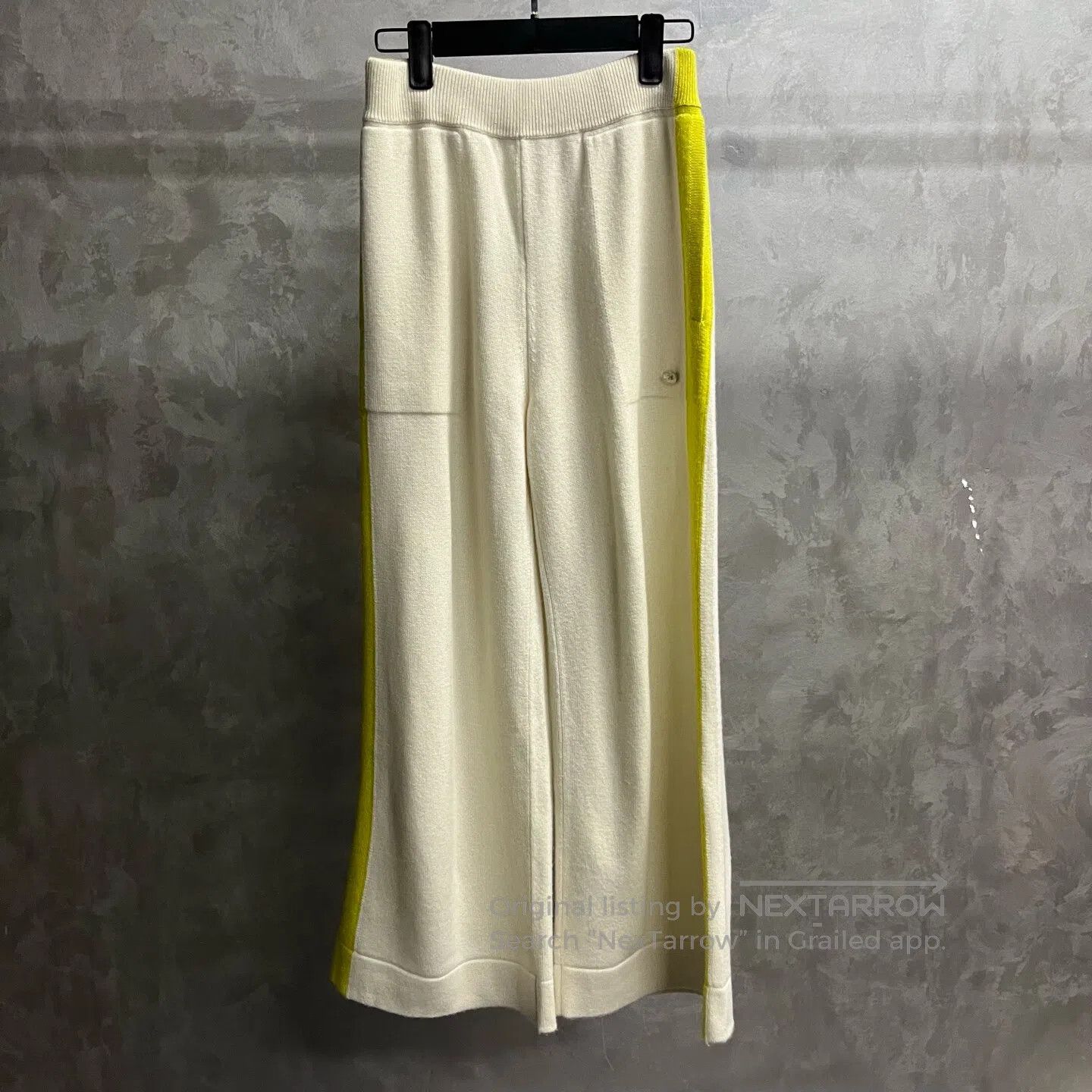 Chanel Chanel SIZE 36 Logo-shaped patchwork-colored mid-rise stra Size 28" / US 6 / IT 42 - 1 Thumbnail