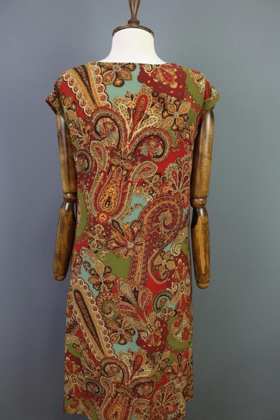 Polo Ralph Lauren Launre Ralph Lauren Multiclor A-Line Long Dress SZ 1X Size XL / US 12-14 / IT 48-50 - 8 Thumbnail