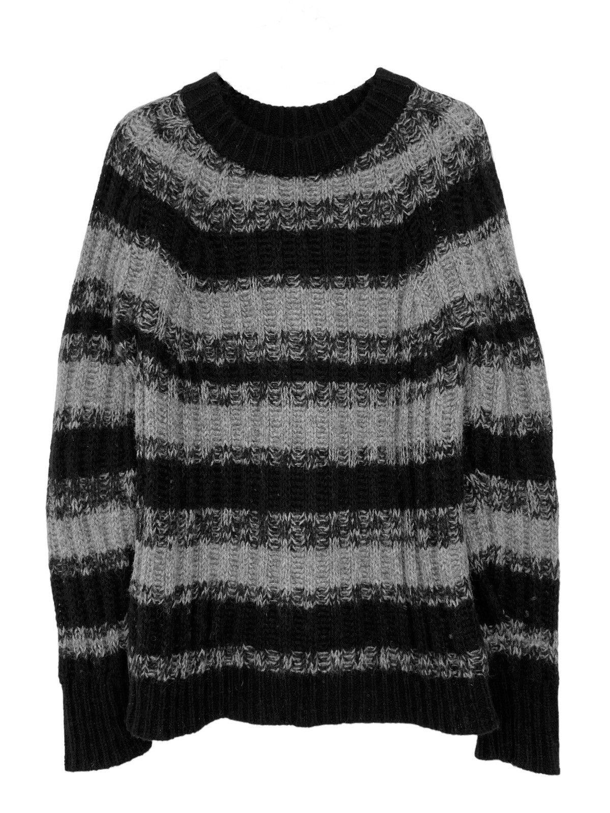 Dior × Hedi Slimane A/W 2006 Striped Wool Knit Sweater (AW06/FW06 