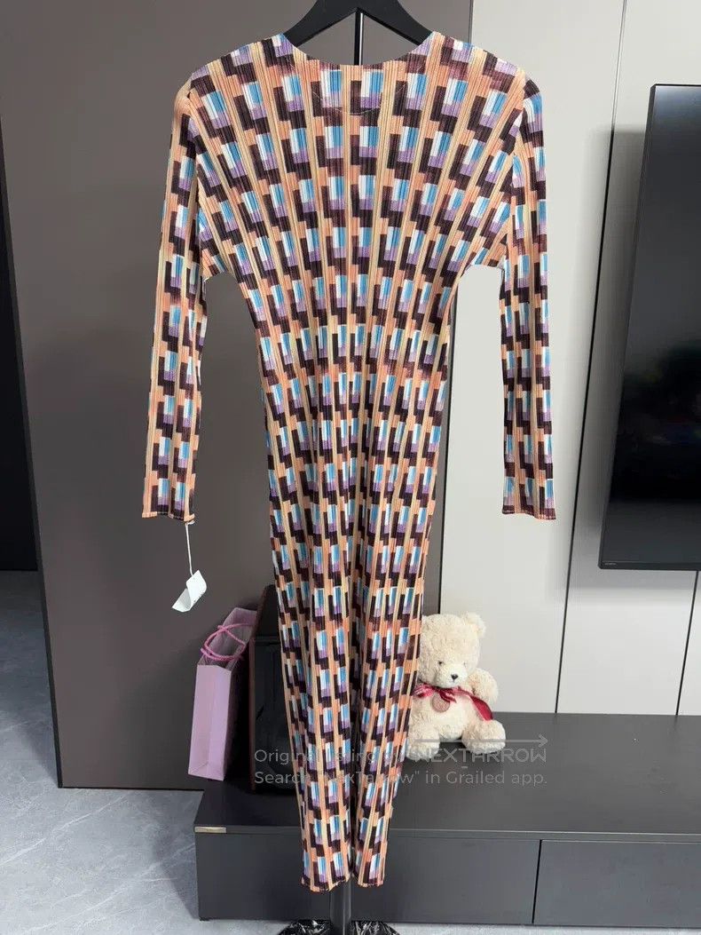 Issey Miyake Issey Miyake Mosaic Dress Size S / US 4 / IT 40 - 2 Thumbnail