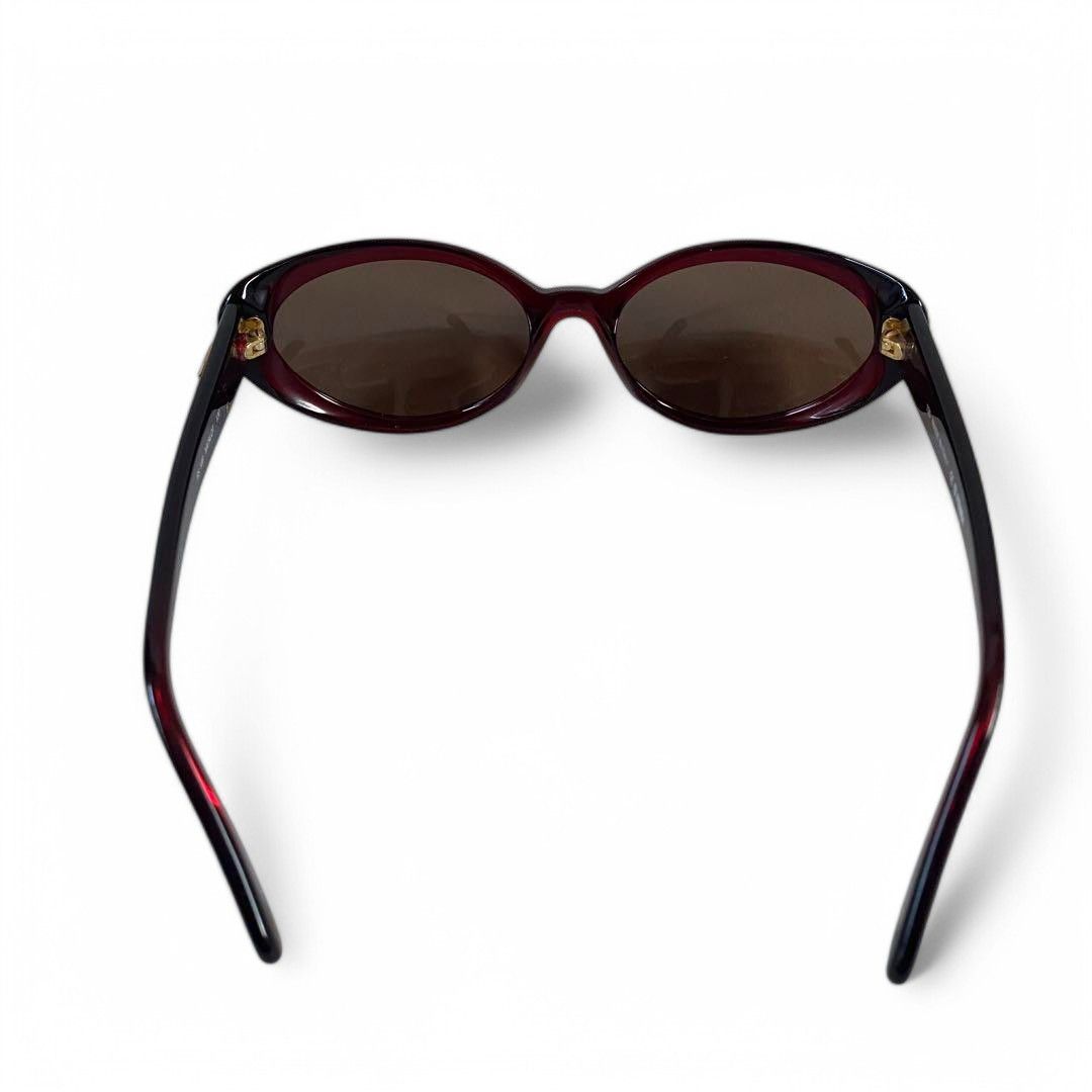 Fendi Fendi - FF Silver Sunglasses Brown Metalic Size ONE SIZE - 4 Thumbnail
