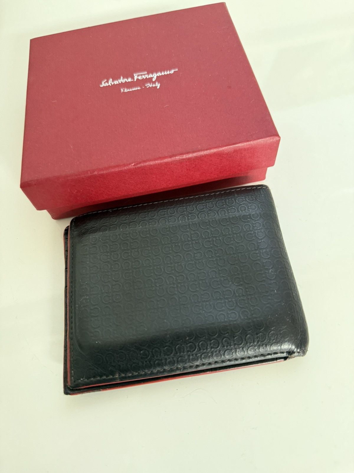 Salvatore Ferragamo Ferragamo Bi-Fold Leather Wallet Size ONE SIZE - 3 Thumbnail
