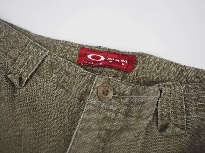 Oakley OAKLEY Military Green Cargo Pants Size US 34 / EU 50 - 3 Thumbnail