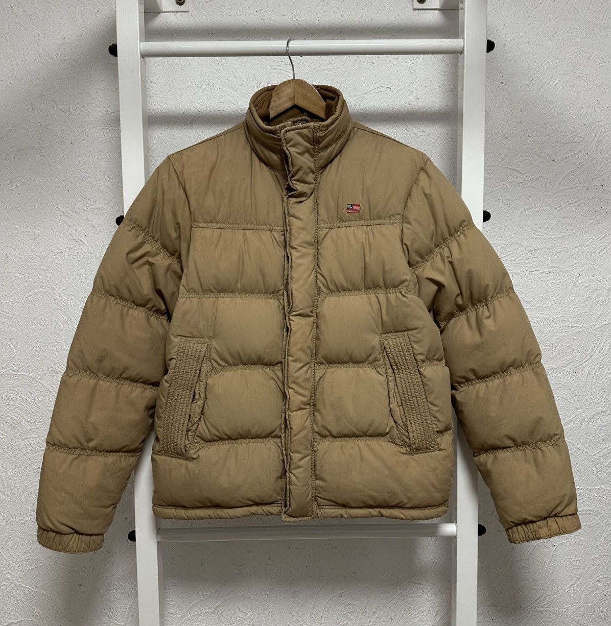 Polo Ralph Lauren Down Jacket Size Medium Vintage Jeans