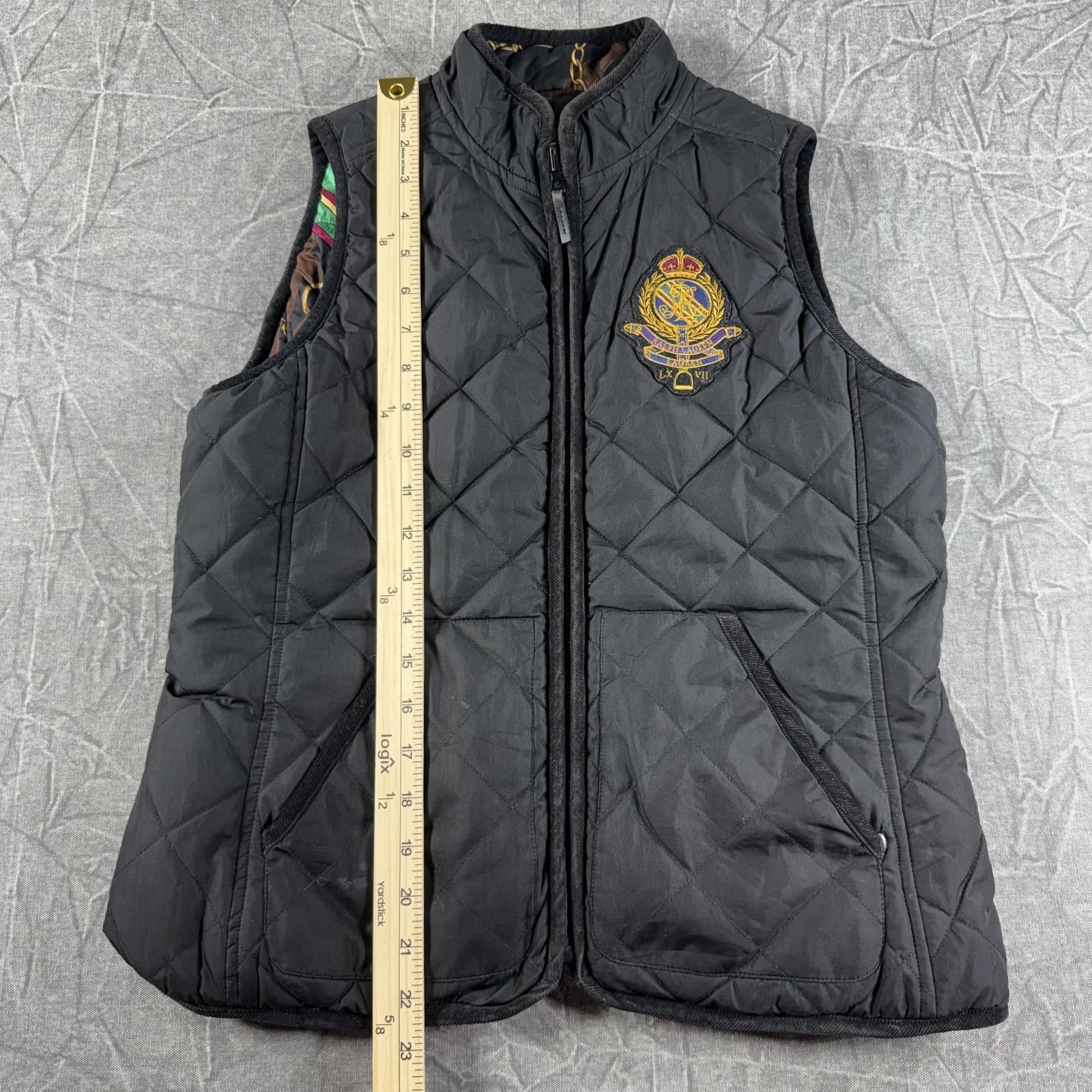Polo Ralph Lauren Ralph Lauren Vest Womens Reversible Quilted Crest Equestrian Size M / US 6-8 / IT 42-44 - 6 Thumbnail