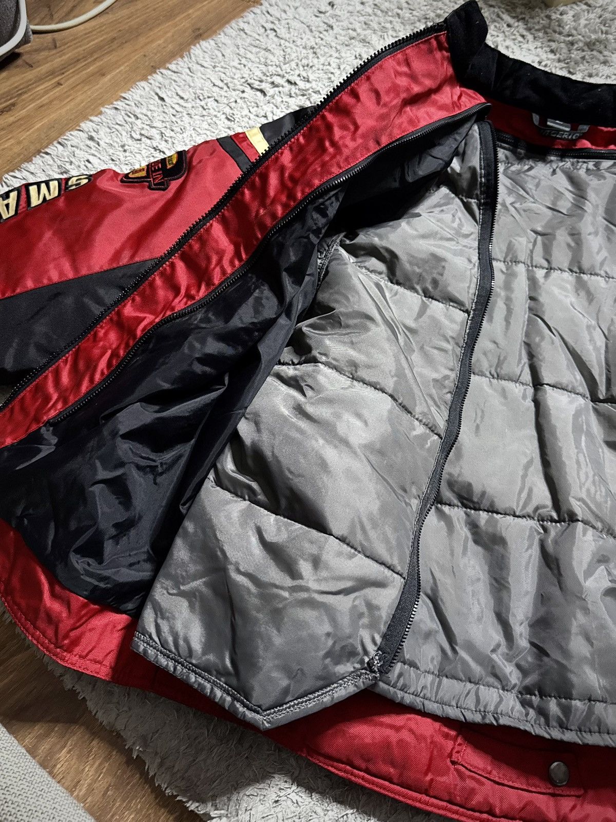 Japanese Brand 00s Moto Bike Jacket Speed Force Vintage Racing Big Logo Size US L / EU 52-54 / 3 - 10 Thumbnail