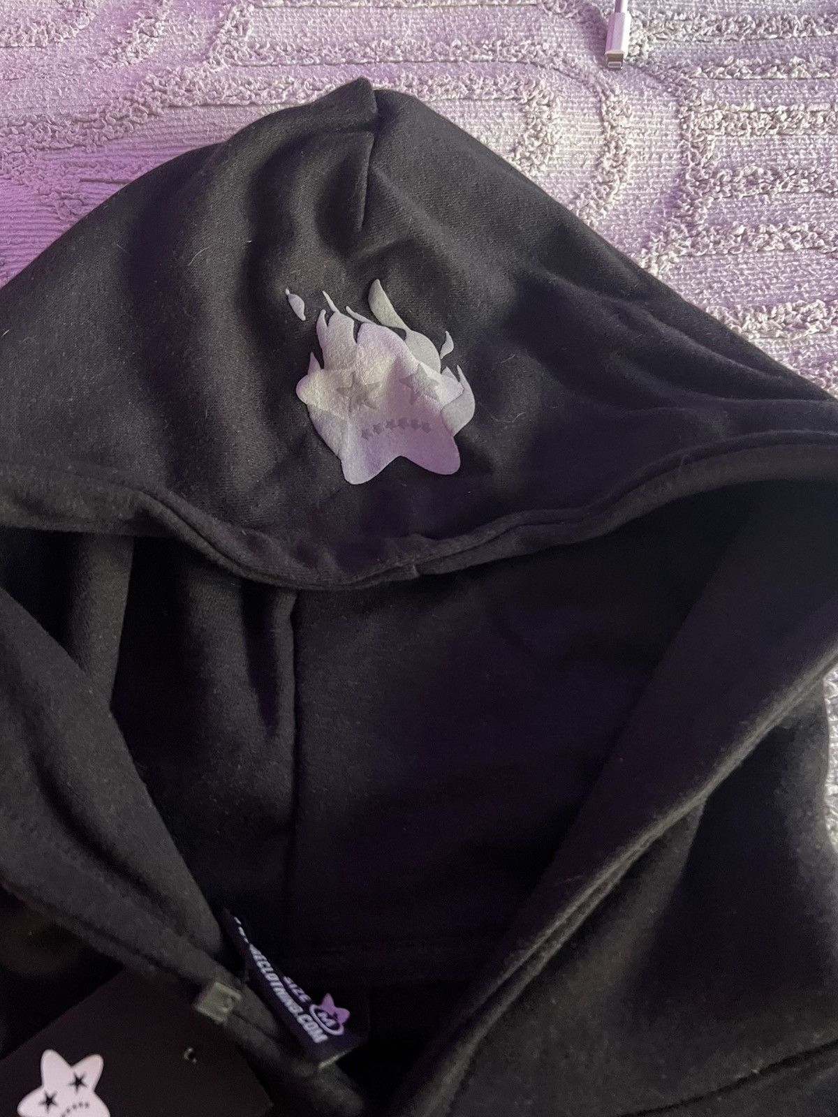 Other Dire Loners Star Puff Print Graphic Hoodie Size US M / EU 48-50 / 2 - 4 Thumbnail