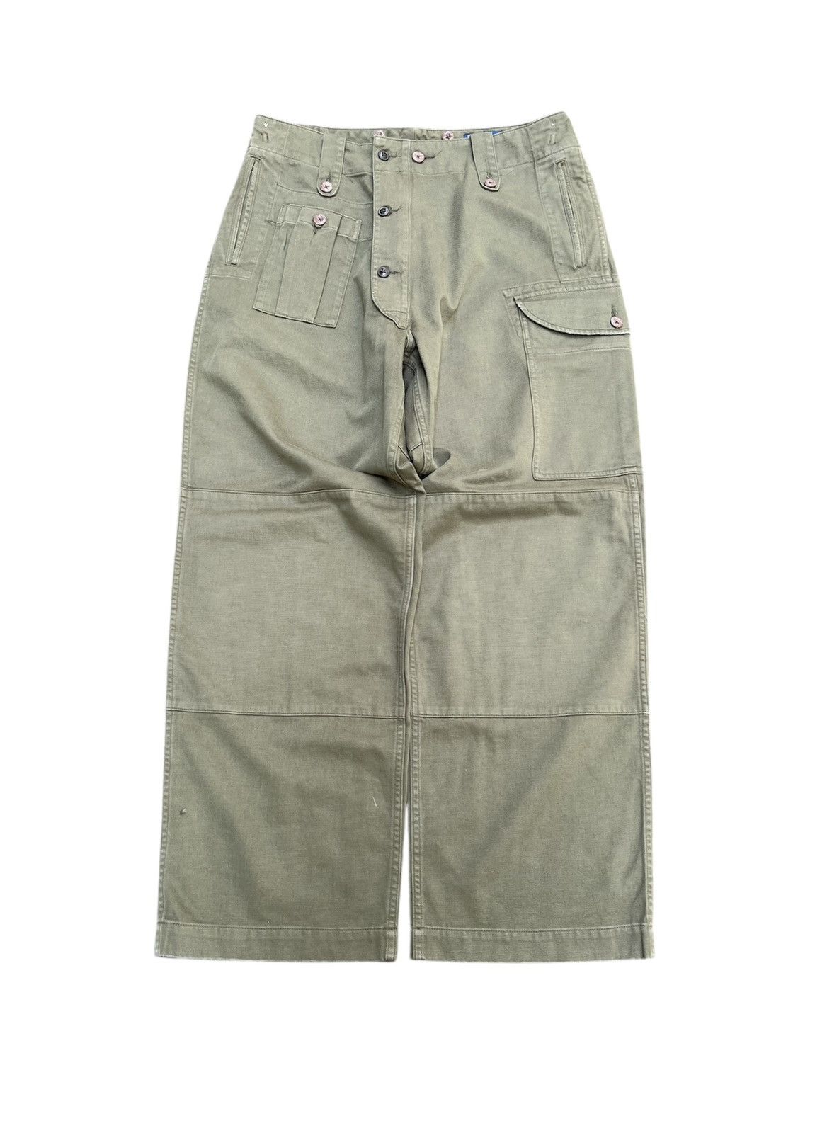 Polo Ralph Lauren RARE‼️Polo Ralph Lauren Army Pant Cargo Multi Pocket Military Size US 32 / EU 48 - 1 Thumbnail