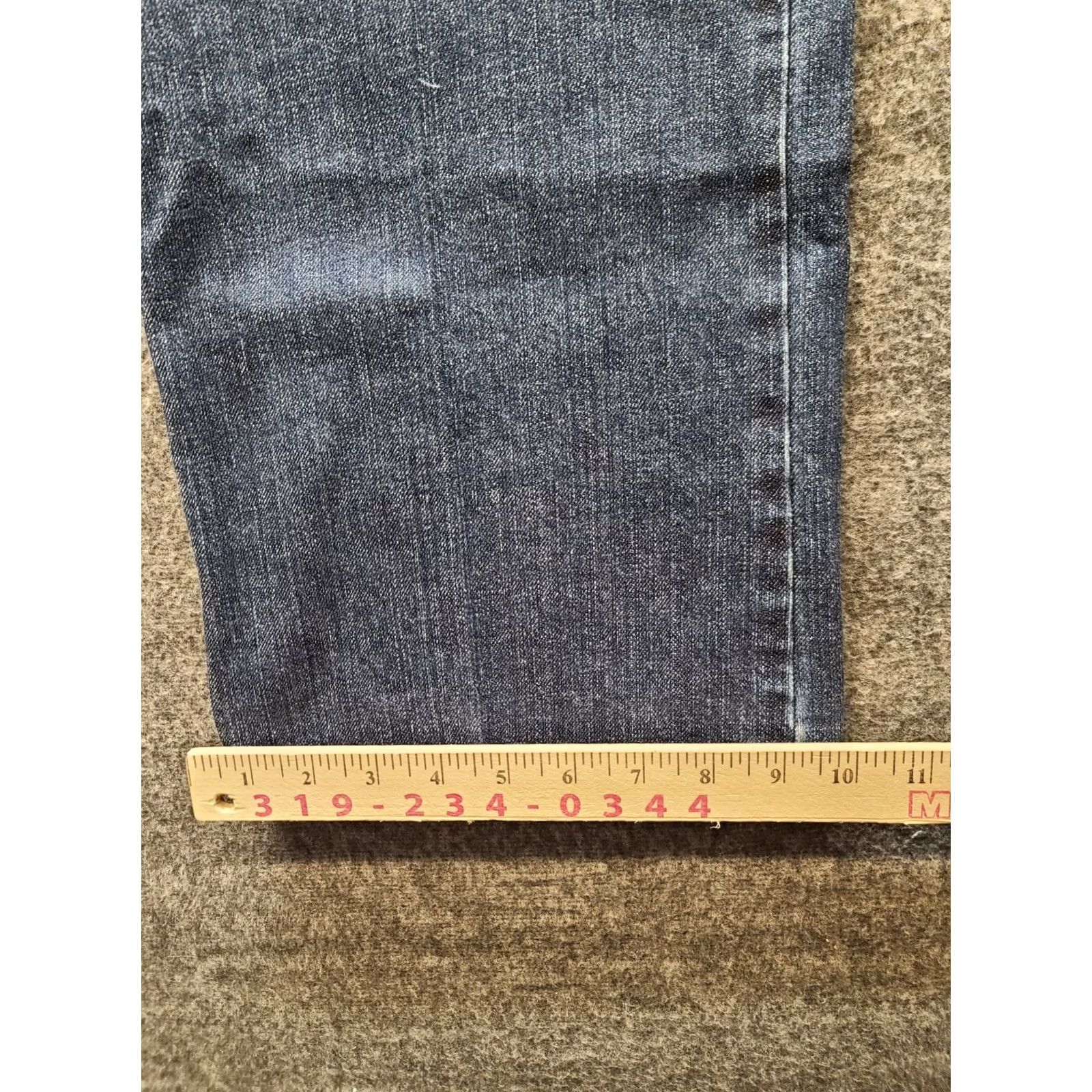 Vintage Duluth Trading Flex Fire Hose Jeans Womens 10x33 Relaxed Fit Stretch Denim Workwear Jeans Size 32" / US 10 / IT 46 - 6 Thumbnail