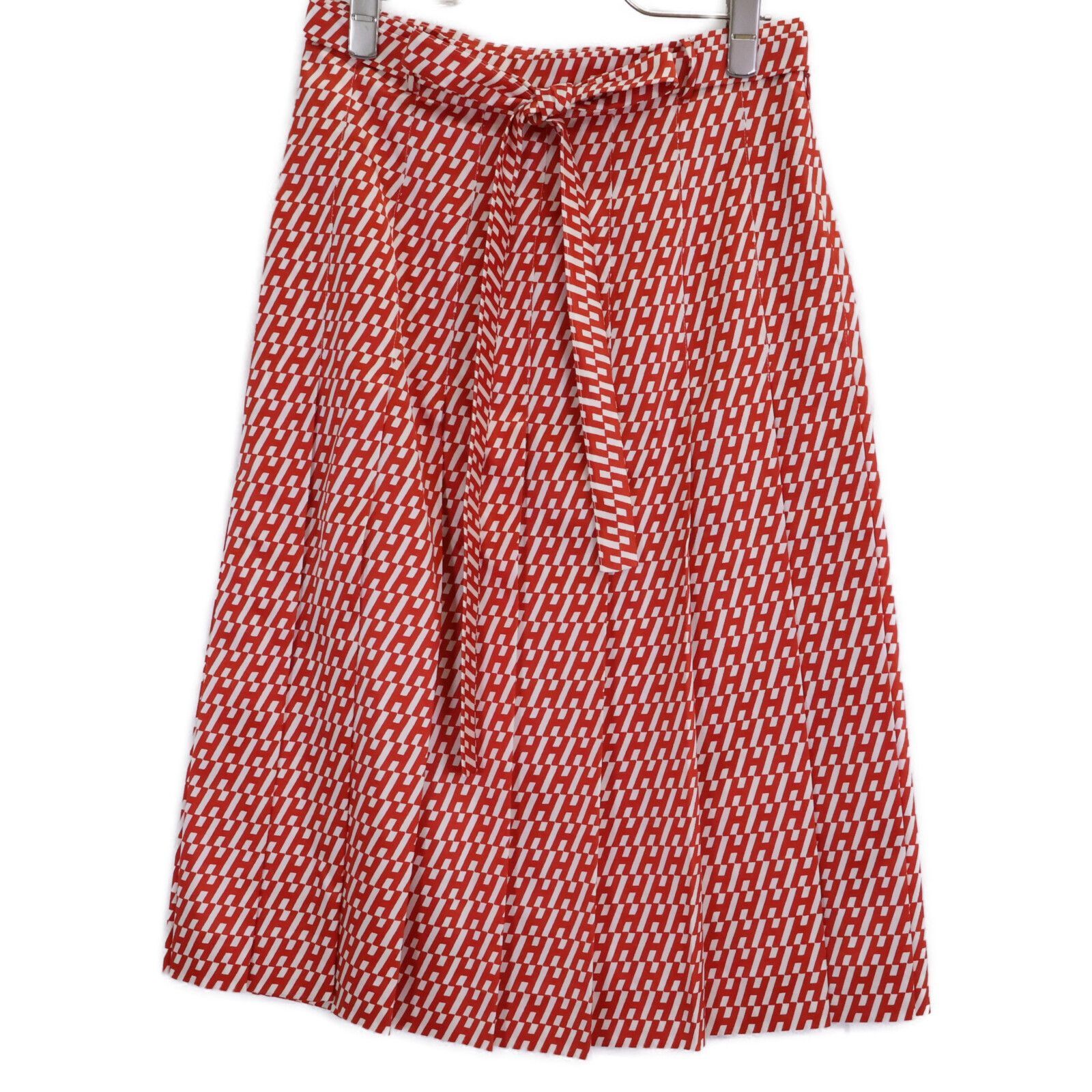 Hermes Hermes Hermes RE EDITION1973 Wool Silk Skirt Textile Skirts DUTY FREE for USA Size ONE SIZE - 1 Thumbnail