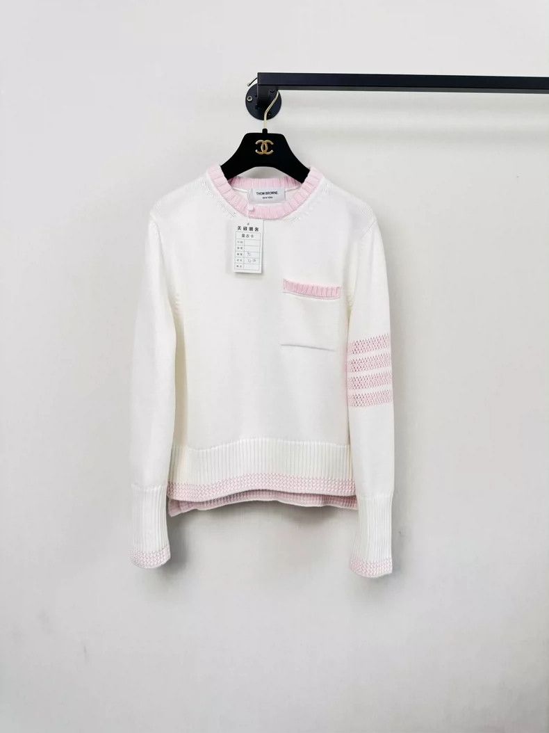 Thom Browne Thom Browne size40 A sweater knit sweater Size S / US 4 / IT 40 - 1 Thumbnail