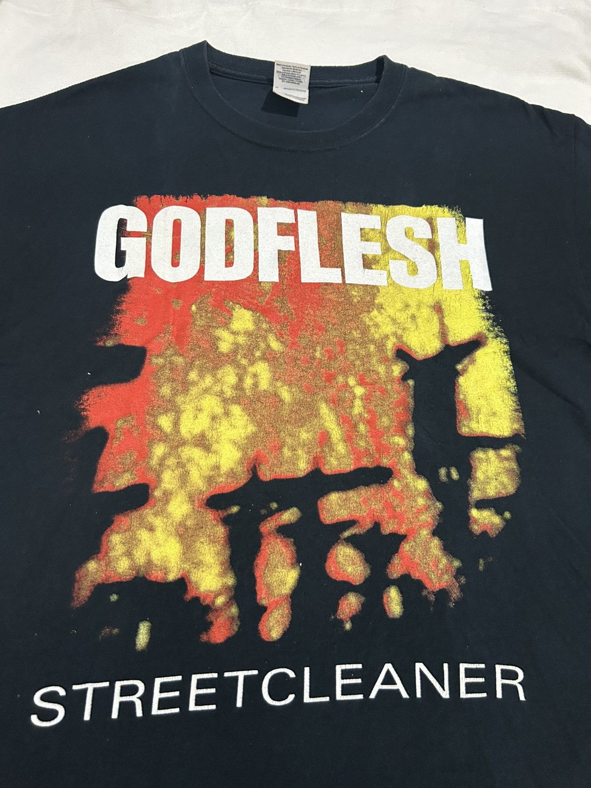 Band Tees Vintage 00s Godflesh Streetcleaner Industrial Metal Size US L / EU 52-54 / 3 - 1 Thumbnail