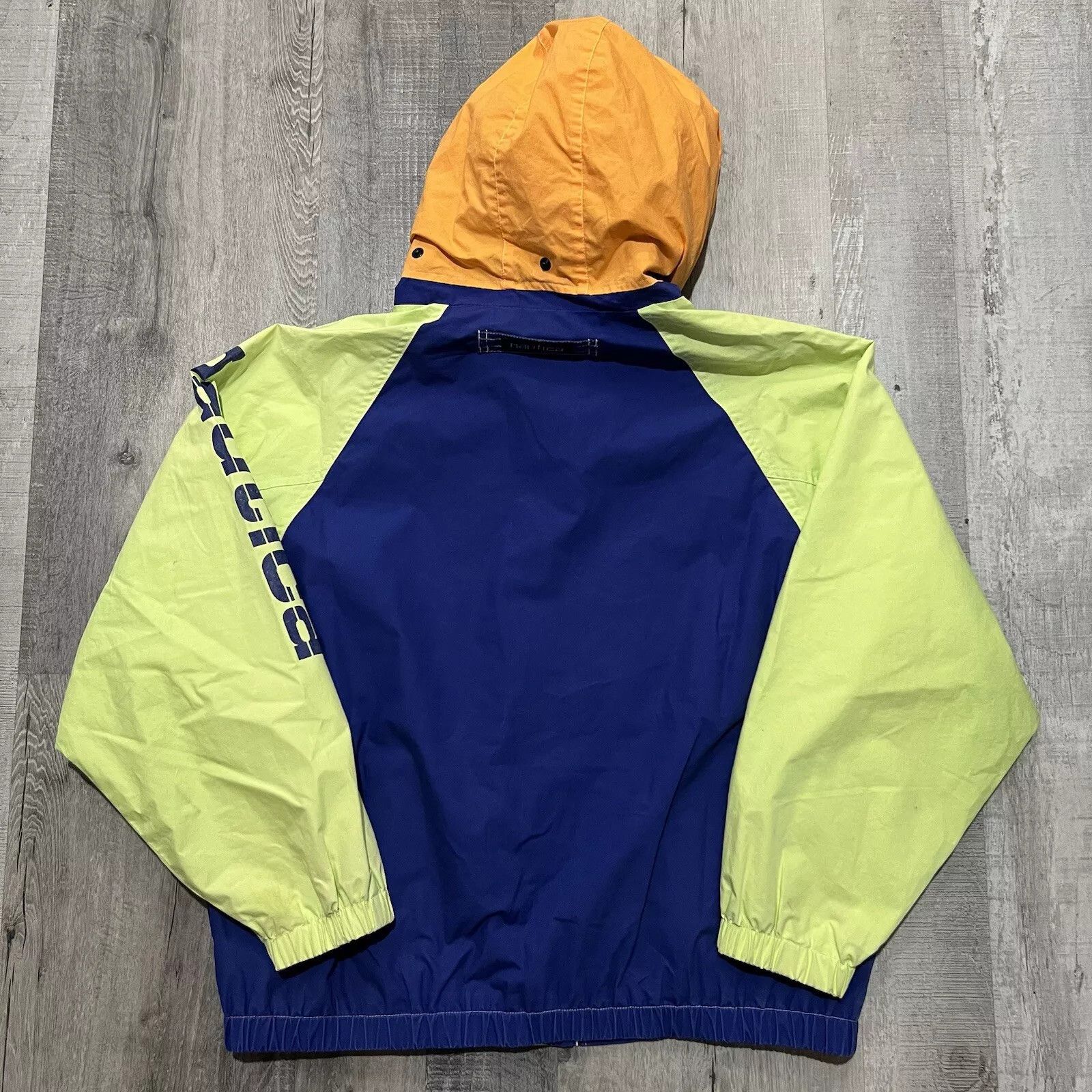 Nautica Nautica Color Block Mesh Lined Colorful Windbreaker Jacket Size US M / EU 48-50 / 2 - 2 Thumbnail