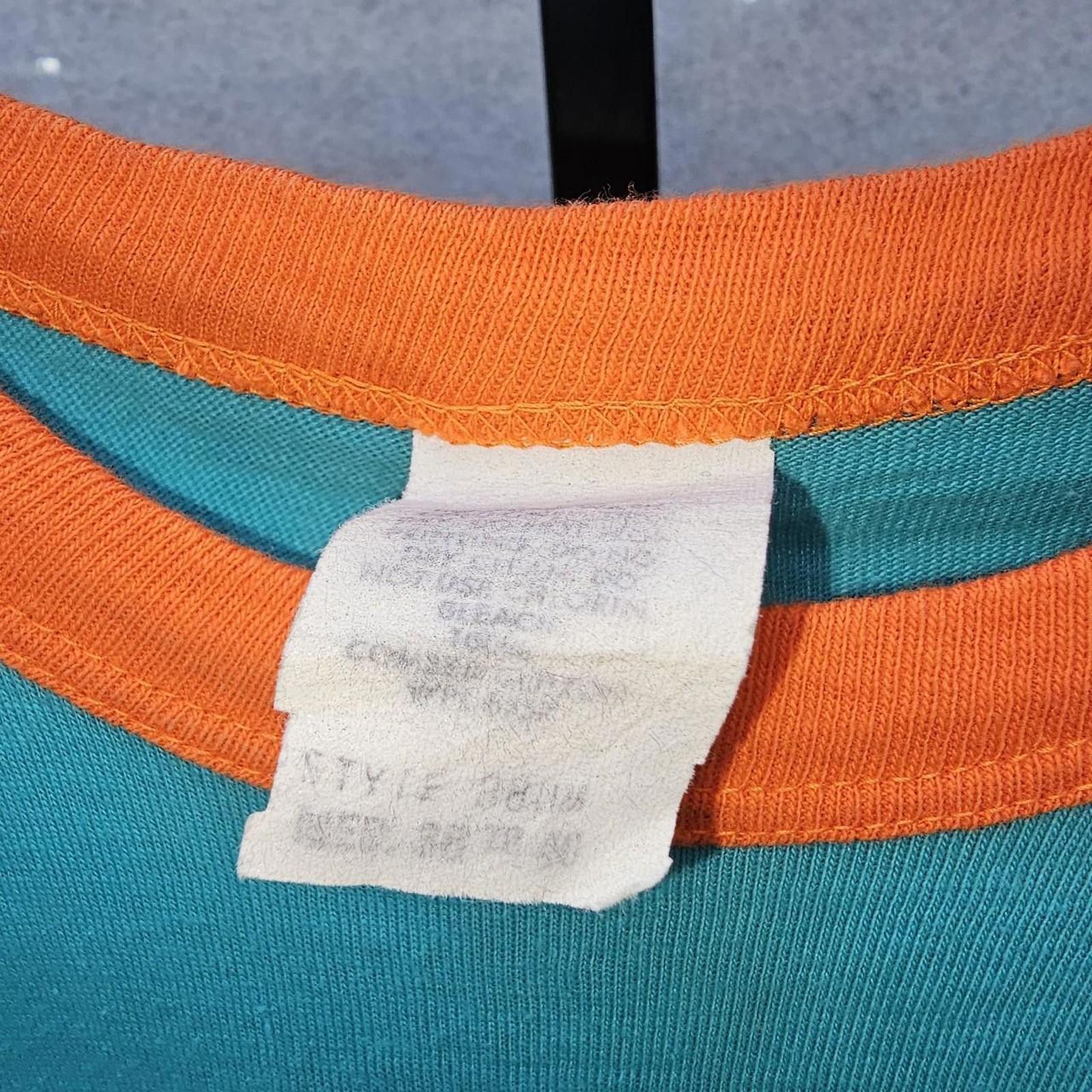 Other Men's Larry Csonka Miami Dolphins Vintage #39 Ringer Tee Size US M / EU 48-50 / 2 - 7 Thumbnail