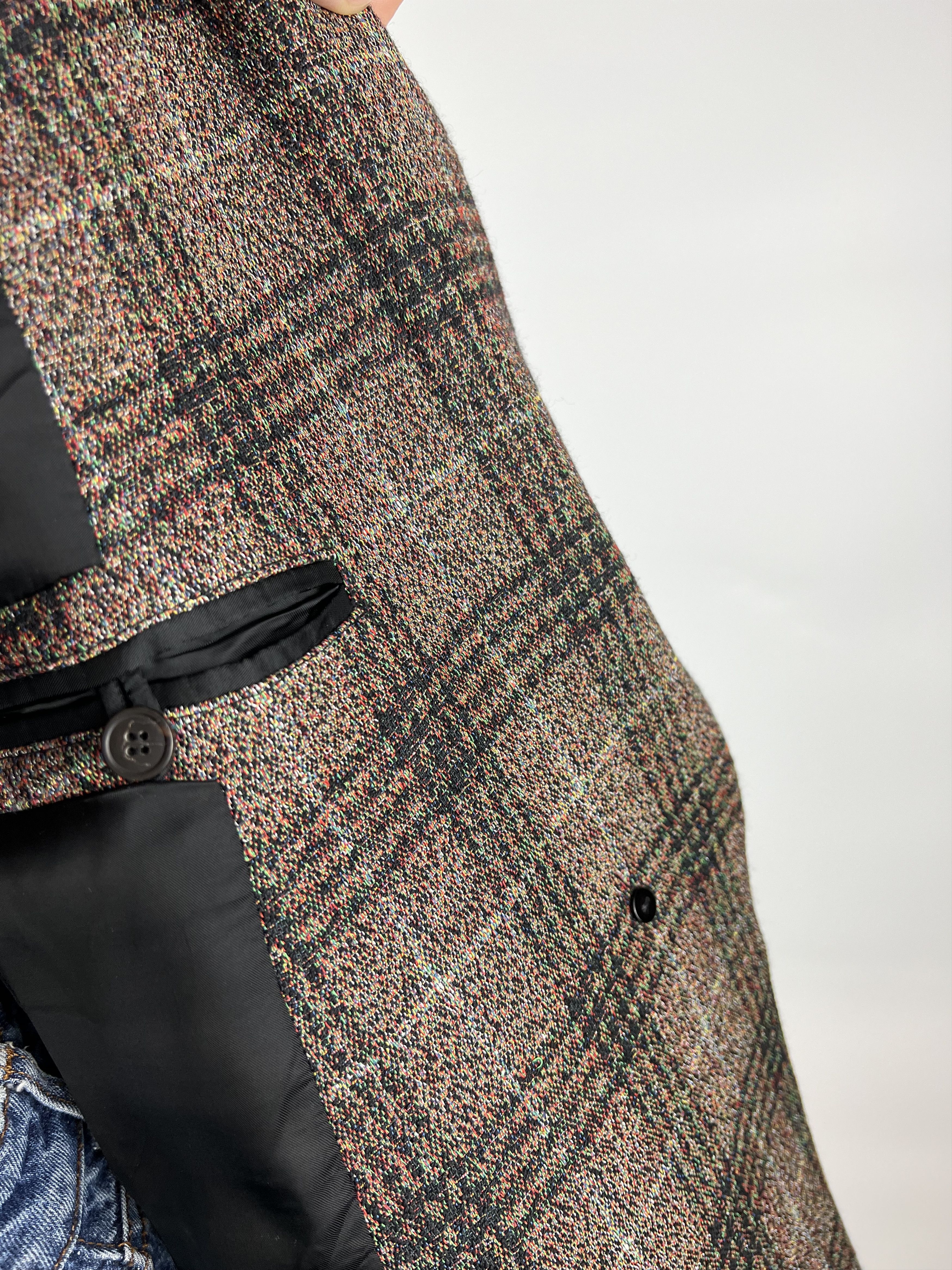 Theory Theory Women's Multicolor Checked Wool Coat Size M / US 6-8 / IT 42-44 - 7 Thumbnail