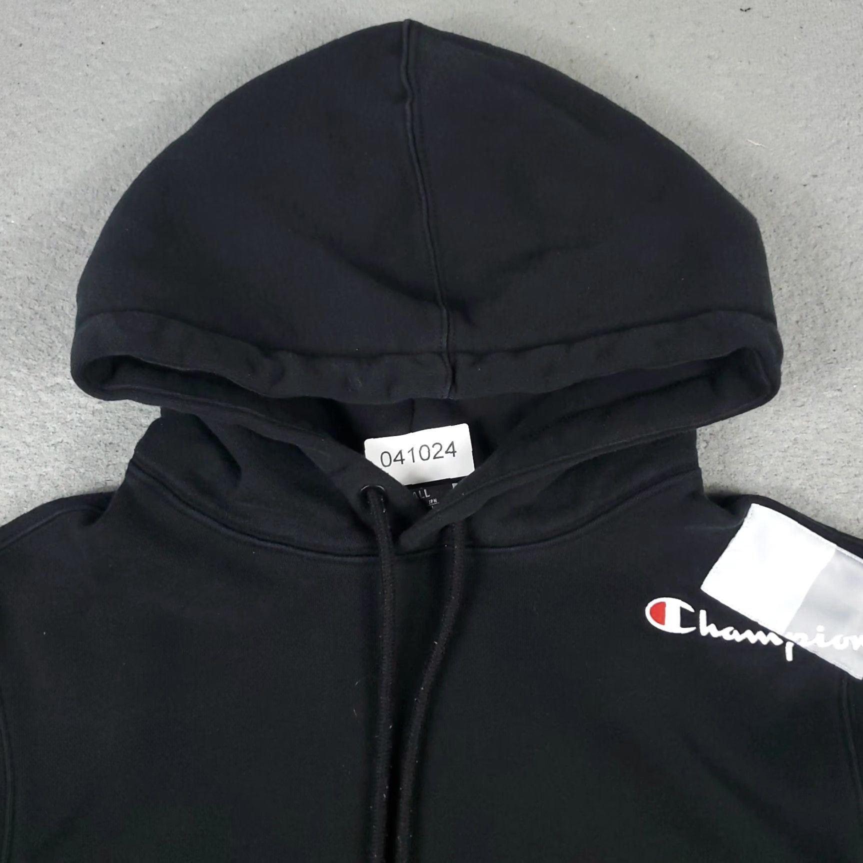Champion Champion Hoodie Mens Small Black Pullover Casual Sweatshirt Size US S / EU 44-46 / 1 - 2 Thumbnail