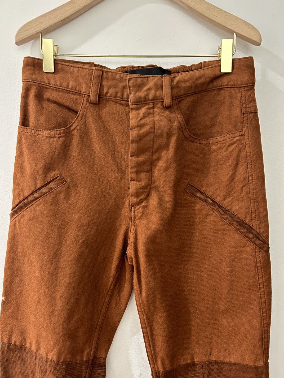 Haider Ackermann Layered Reconstructed Linen Pants Size US 28 / EU 44 - 2 Thumbnail