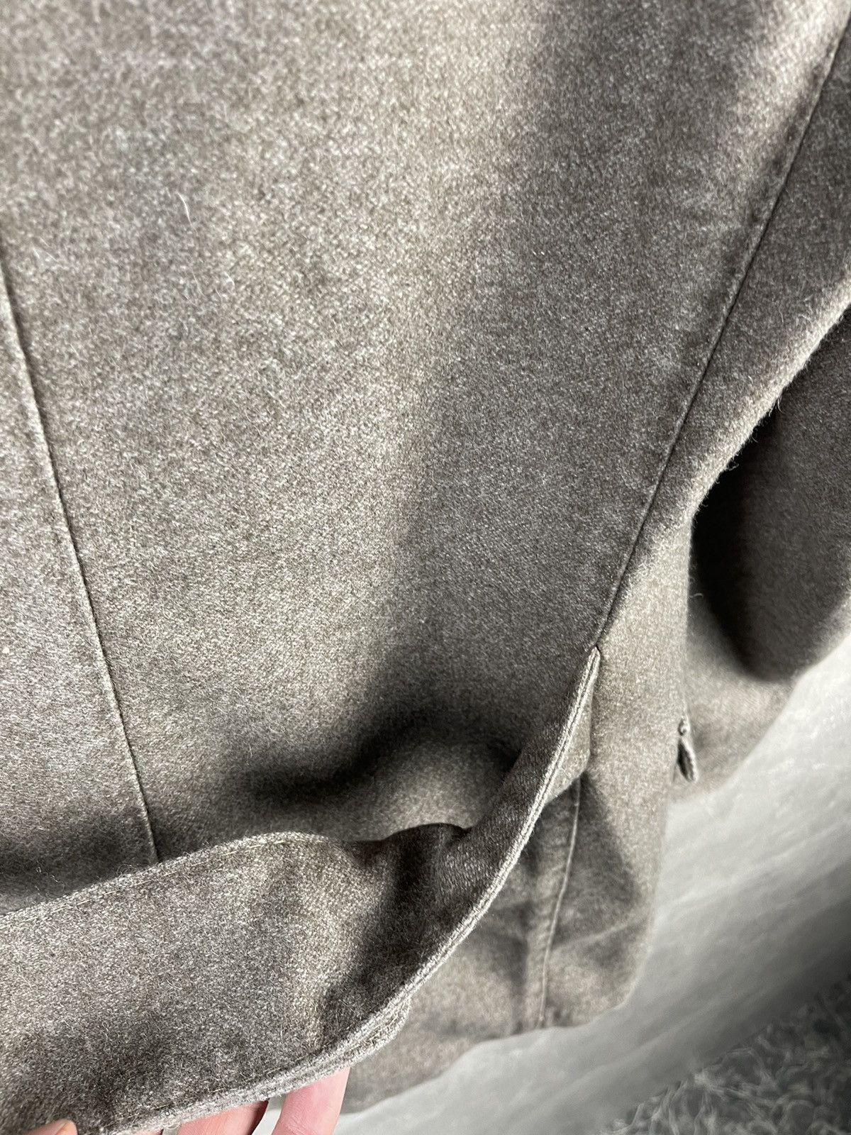 L.B.M. 1911 L.B.M. 1911 Wool Classic Double Breasted Italian Belted Coat Size US L / EU 52-54 / 3 - 12 Thumbnail