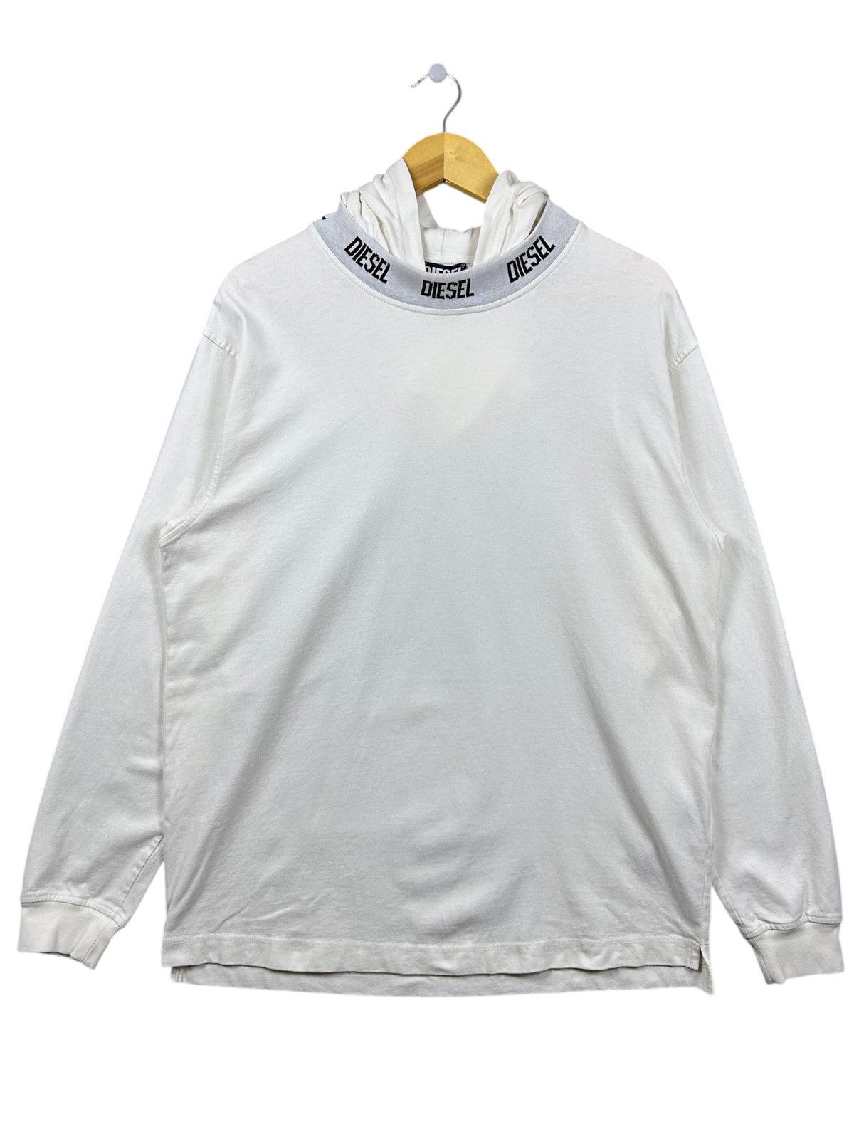 Diesel Diesel white sleeves hoodie Size US M / EU 48-50 / 2 - 1 Thumbnail